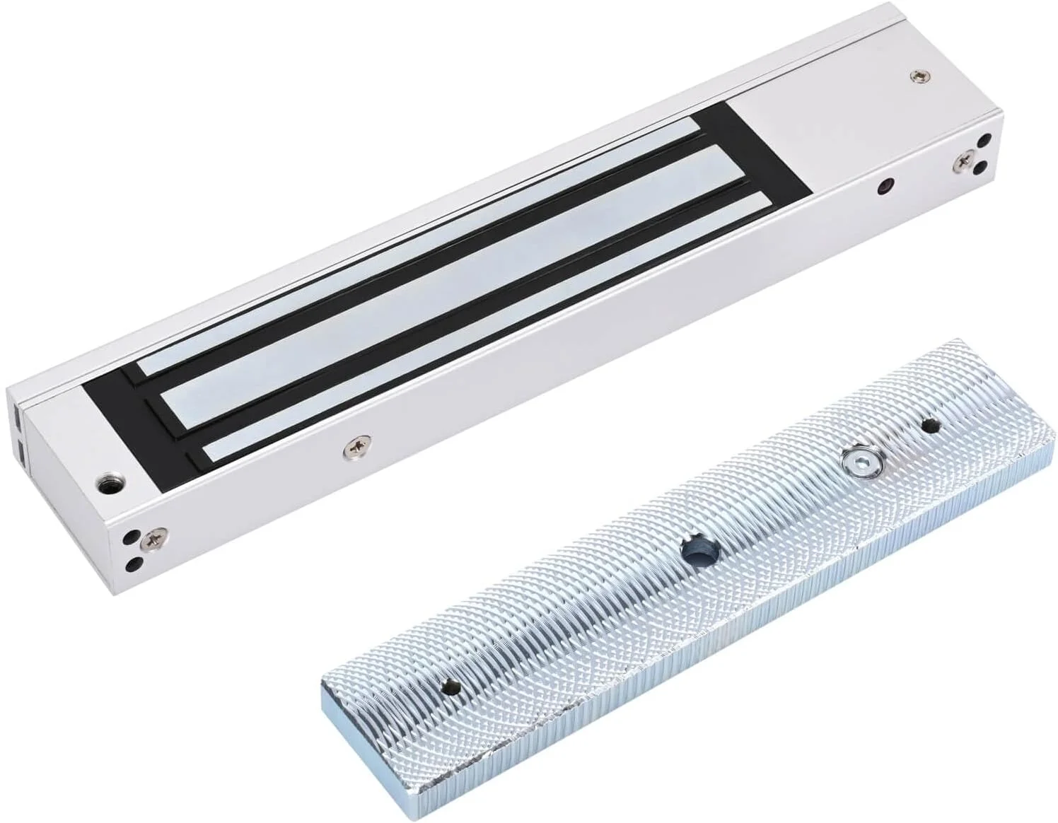 قفل درب مغناطیسی برقی YUHANUS با براکت Z و L، ضد آب مناسب فضای باز، نیروی نگهداری 280 کیلوگرم، قفل الکترومغناطیسی 12 ولت DC، حالت NC ایمن در برابر خرابی برای سیستم کنترل دسترسی قفل درب مغناطیسی برقی YUHANUS با براکت Z و L، ضد آب مناسب فضای باز، نیروی نگهداری 280 کیلوگرم، قفل الکترومغناطیسی 12 ولت DC، حالت NC ایمن در برابر خرابی برای سیستم کنترل دسترسی