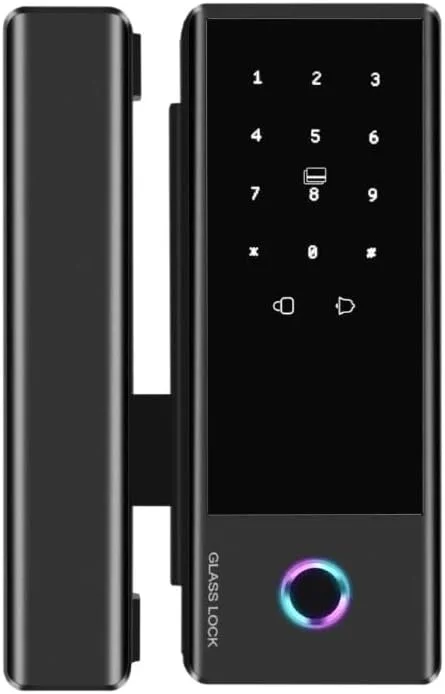 قفل درب هوشمند روبو سیف لایو، قفل هوشمند لمسی امنیتی، قفل درب با عملکرد اثر انگشت، رمز عبور، کارت و عملکرد حضور و غیاب برای درب های شیشه ای و چوبی، عملکرد حضور و غیاب PP، رابط Type C