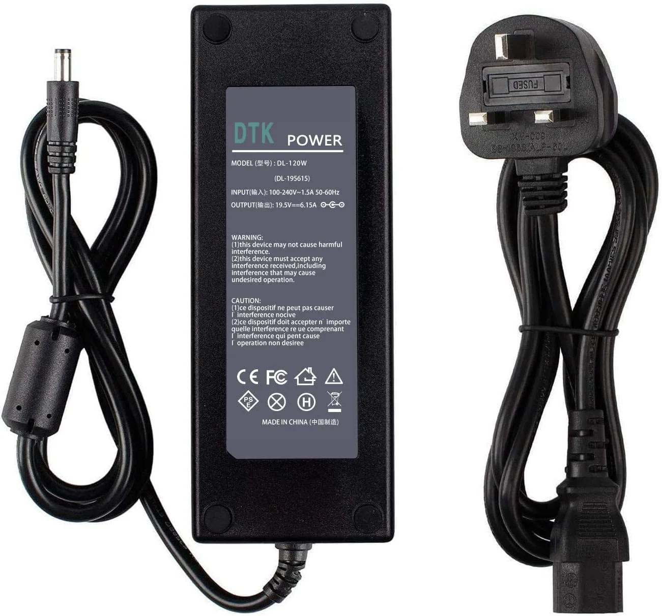 شارژر لپ تاپ 19.5 ولت 6.15 آمپر 120 وات DTK برای لپ تاپ های MSI ASUS LENOVO MEDION TOSHIBA با کانکتور 5.5 در 2.5 میلی متر شارژر لپ تاپ 19.5 ولت 6.15 آمپر 120 وات DTK برای لپ تاپ های MSI ASUS LENOVO MEDION TOSHIBA با کانکتور 5.5 در 2.5 میلی متر