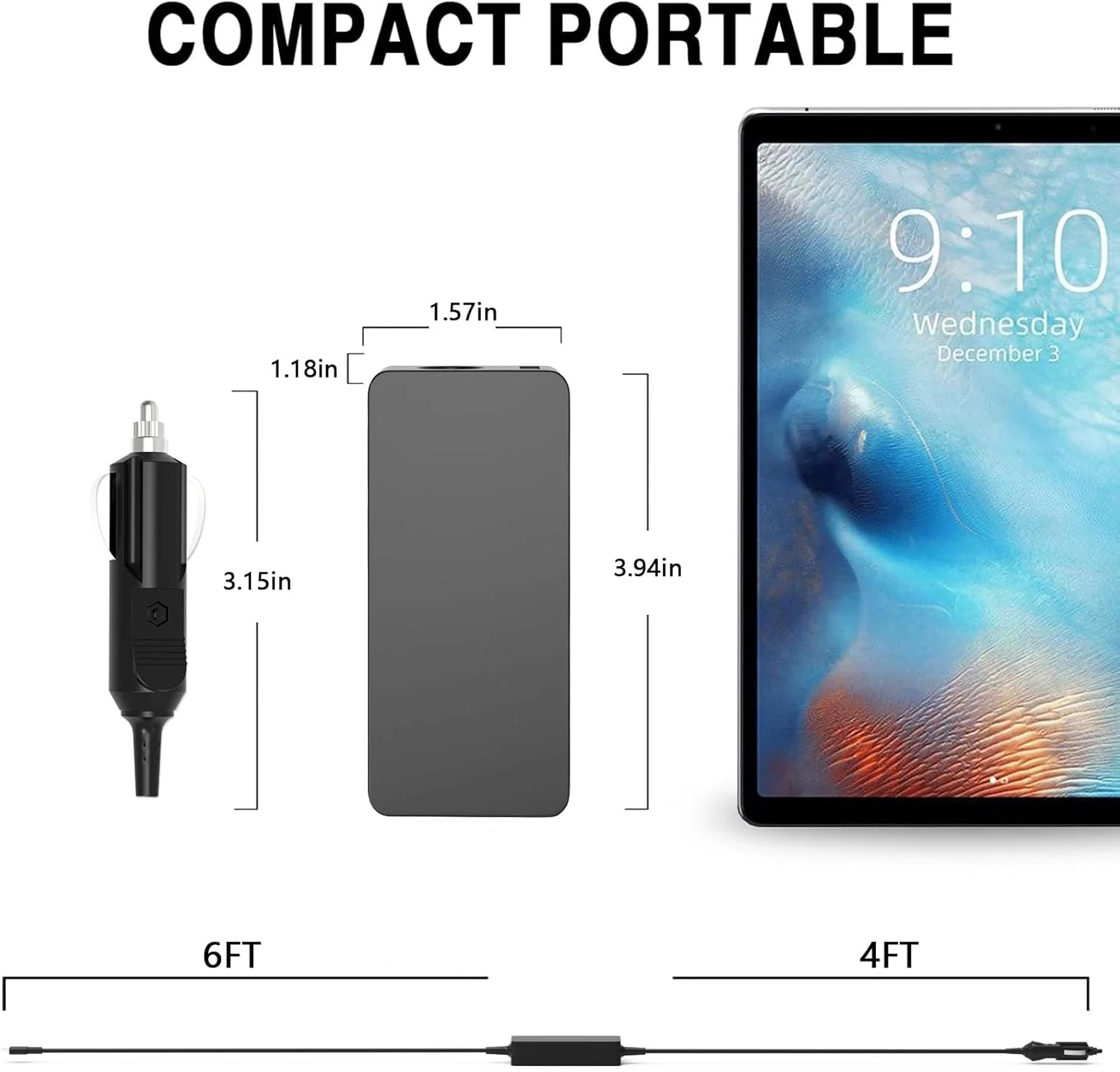 شارژر فندکی لپ تاپ 100 وات USB C برای لنوو Thinkpad، دل Latitude/XPS/Precision، مک بوک پرو/ایر، اچ پی Spectre/Elitebook، سرفیس پرو، ال جی Gram، ام اس آی، ایسر، ایسوس، Razer، سامسونگ Chromebook، آداپتور یونیورسال Type C شارژر فندکی لپ تاپ 100 وات USB C برای لنوو Thinkpad، دل Latitude/XPS/Precision، مک بوک پرو/ایر، اچ پی Spectre/Elitebook، سرفیس پرو، ال جی Gram، ام اس آی، ایسر، ایسوس، Razer، سامسونگ Chromebook، آداپتور یونیورسال Type C