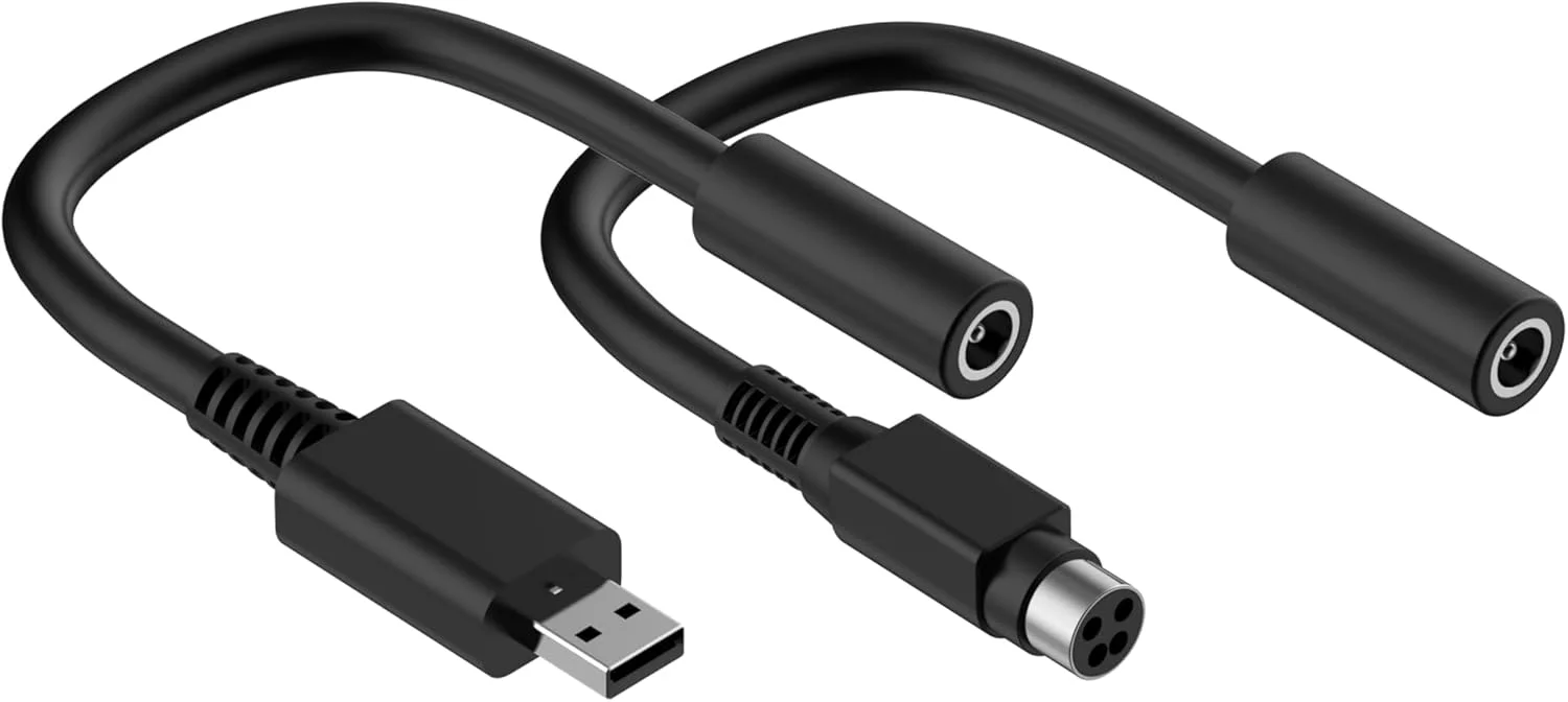 کیت اتصال آداپتور برق 330 واتی DC اسلیم کیو برای لپ تاپ های MSI و 𝗖𝗹𝗲𝘃𝗼، شامل کانکتور USB و کانکتور DC چهار سوراخه