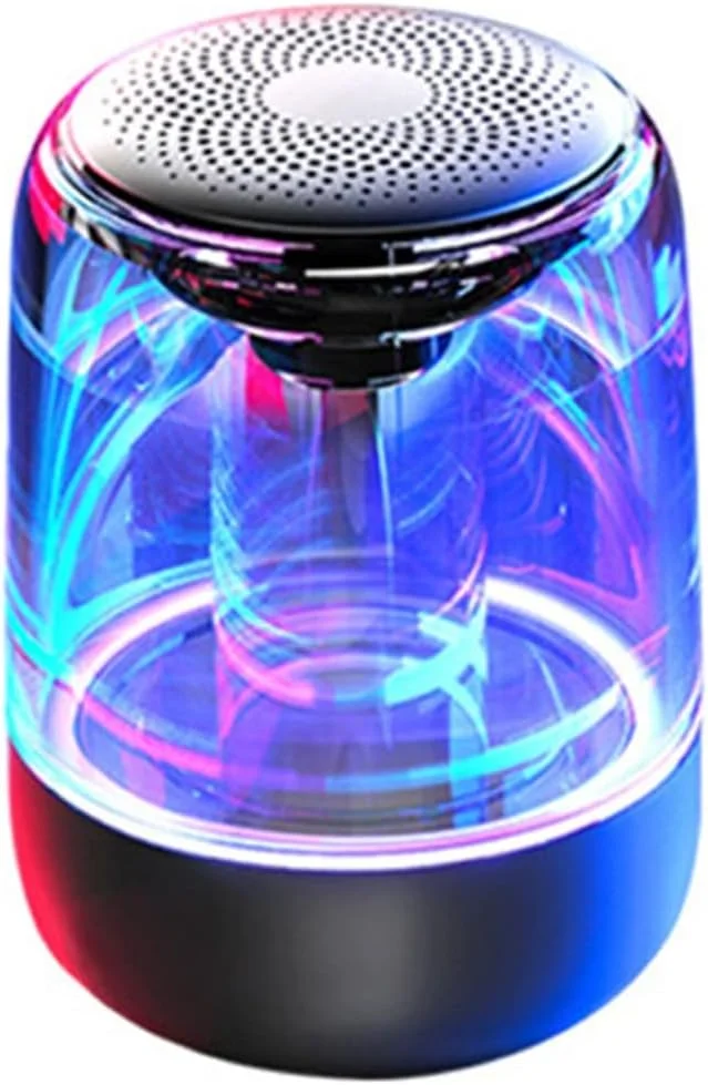 اسپیکر بلوتوثی کوچک ZURBAA، کیت اسپیکر بی سیم قابل حمل، نور LED، کاهش نویز هوشمند، میکروفون هندزفری مناسب فضای باز اسپیکر بلوتوثی کوچک ZURBAA، کیت اسپیکر بی سیم قابل حمل، نور LED، کاهش نویز هوشمند، میکروفون هندزفری مناسب فضای باز