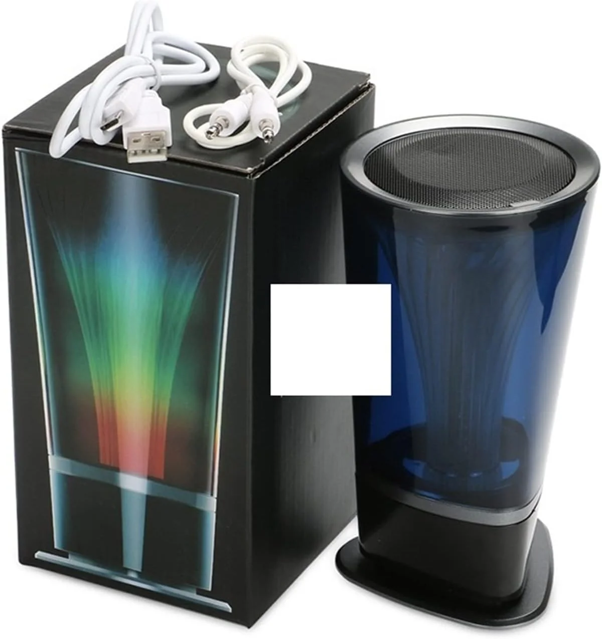 دستگاه پخش صدا ZURBAA به شکل لیوان آب، اسپیکر بلوتوثی، چراغ دار، بی سیم و قابل حمل برای اسپیکر بی سیم دستگاه پخش صدا ZURBAA به شکل لیوان آب، اسپیکر بلوتوثی، چراغ دار، بی سیم و قابل حمل برای اسپیکر بی سیم