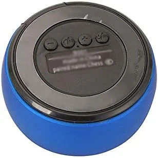 اسپیکر بلوتوثی کوچک قابل حمل ZURBAA، طراحی آلومینیومی لوکس، ساب ووفر استریو بی سیم واقعی، بلندگو با میکروفون برای تلفن های هوشمند (رنگ: آبی تیره)