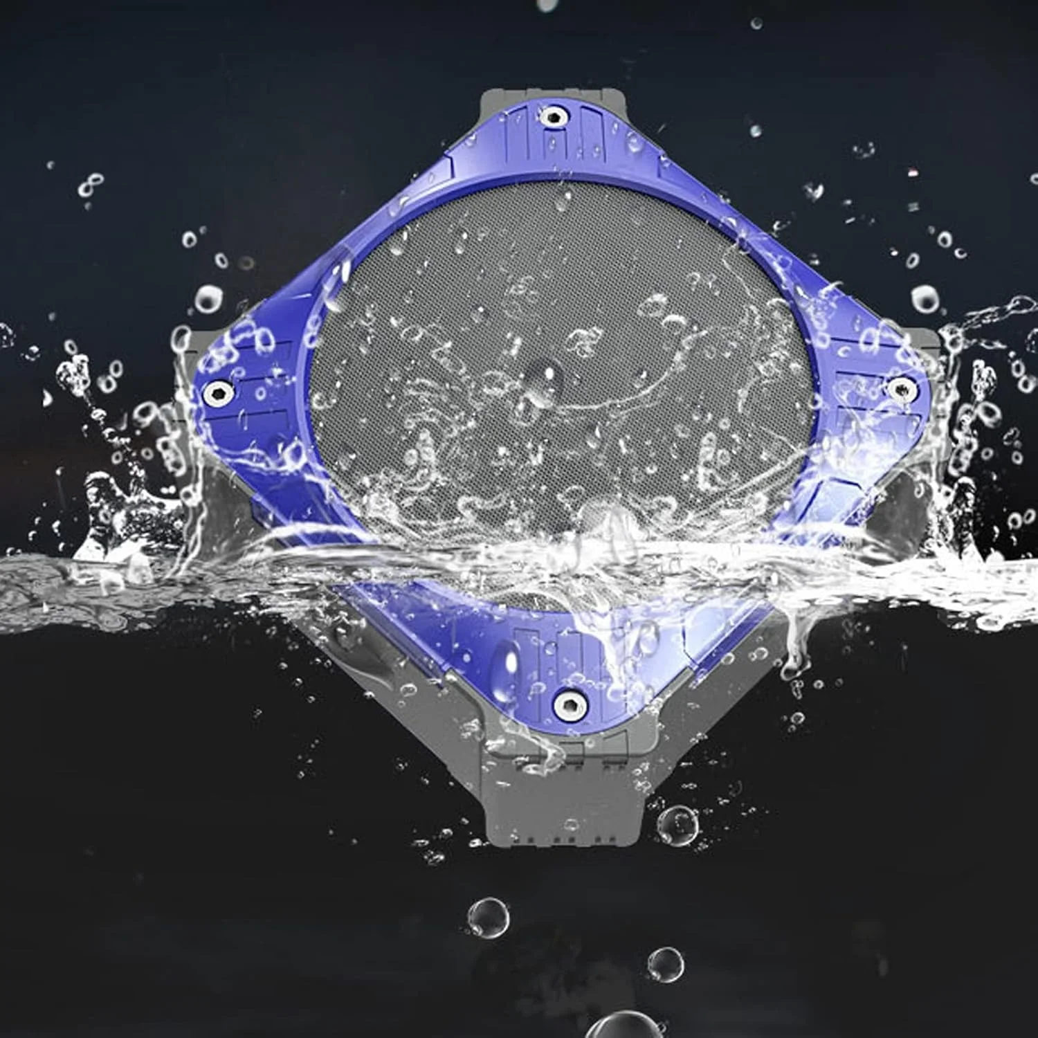 اسپیکر بلوتوثی دستگاه صدا، قابل حمل، ضد آب، بی سیم، صدای استریو، بیس عمیق، میکروفون، AUX، جهانی (رنگ: Hortel) اسپیکر بلوتوثی دستگاه صدا، قابل حمل، ضد آب، بی سیم، صدای استریو، بیس عمیق، میکروفون، AUX، جهانی (رنگ: Hortel)