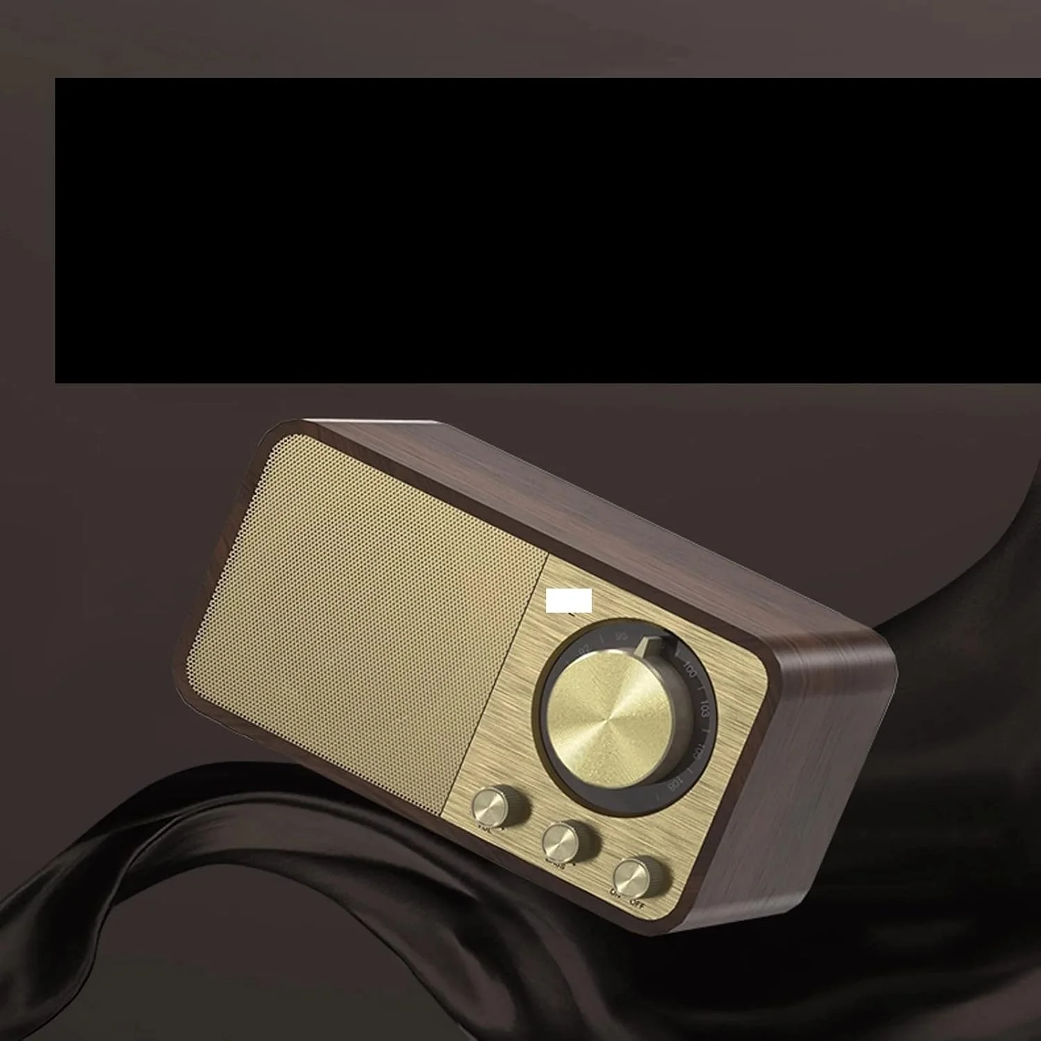 اسپیکر چوبی بلوتوثی سازگار با دستگاه های مختلف، جعبه صدای رترو استریو فراگیر سوپر ساب ووفر کامپیوتر