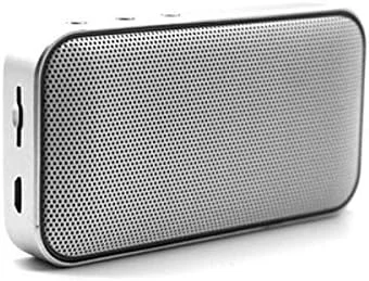 اسپیکر بلوتوثی دستگاه صدا، مینی اسپیکر بلوتوثی بی سیم قابل حمل با زمان پخش طولانی، صدای HD بلند، تماس هندزفری، پشتیبانی از تلفن ها، تبلت ها، کامپیوترها و موارد دیگر (رنگ: نقره ای) اسپیکر بلوتوثی دستگاه صدا، مینی اسپیکر بلوتوثی بی سیم قابل حمل با زمان پخش طولانی، صدای HD بلند، تماس هندزفری، پشتیبانی از تلفن ها، تبلت ها، کامپیوترها و موارد دیگر (رنگ: نقره ای)