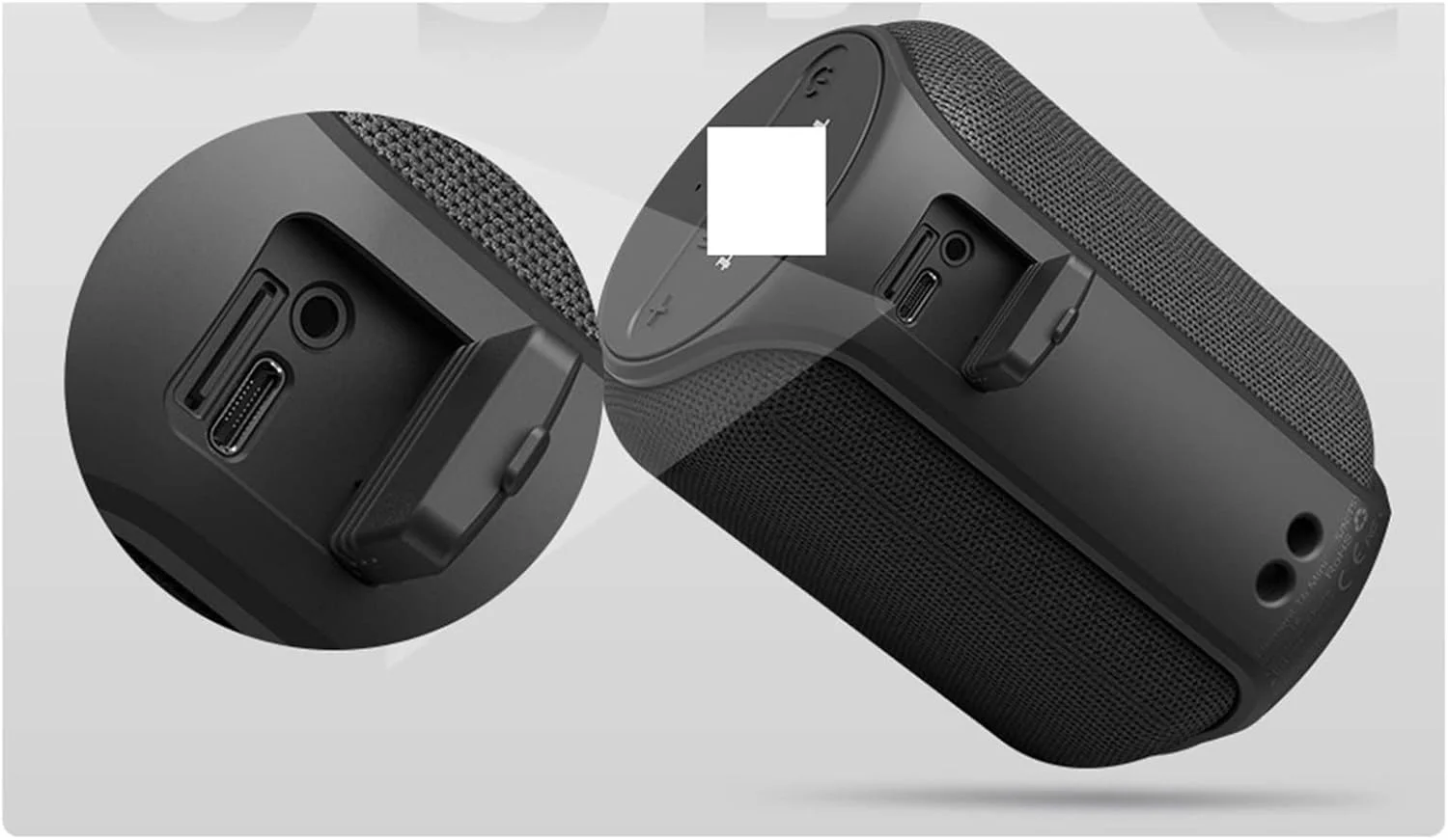 اسپیکر بلوتوثی کوچک ZURBAA مدل ماشین صدا، ستون بیسیم قابل حمل مناسب فضای باز با زمان پخش طولانی و صدای بلند اسپیکر بلوتوثی کوچک ZURBAA مدل ماشین صدا، ستون بیسیم قابل حمل مناسب فضای باز با زمان پخش طولانی و صدای بلند