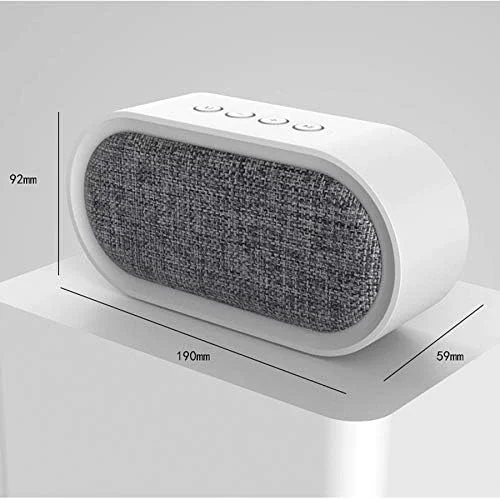 اسپیکر بلوتوث قابل حمل ZURBAA، صدای بلندتر، صدای استریو شفاف، بیس غنی، میکروفون، طراحی مینیمالیستی (رنگ: Hortelé) اسپیکر بلوتوث قابل حمل ZURBAA، صدای بلندتر، صدای استریو شفاف، بیس غنی، میکروفون، طراحی مینیمالیستی (رنگ: Hortelé)