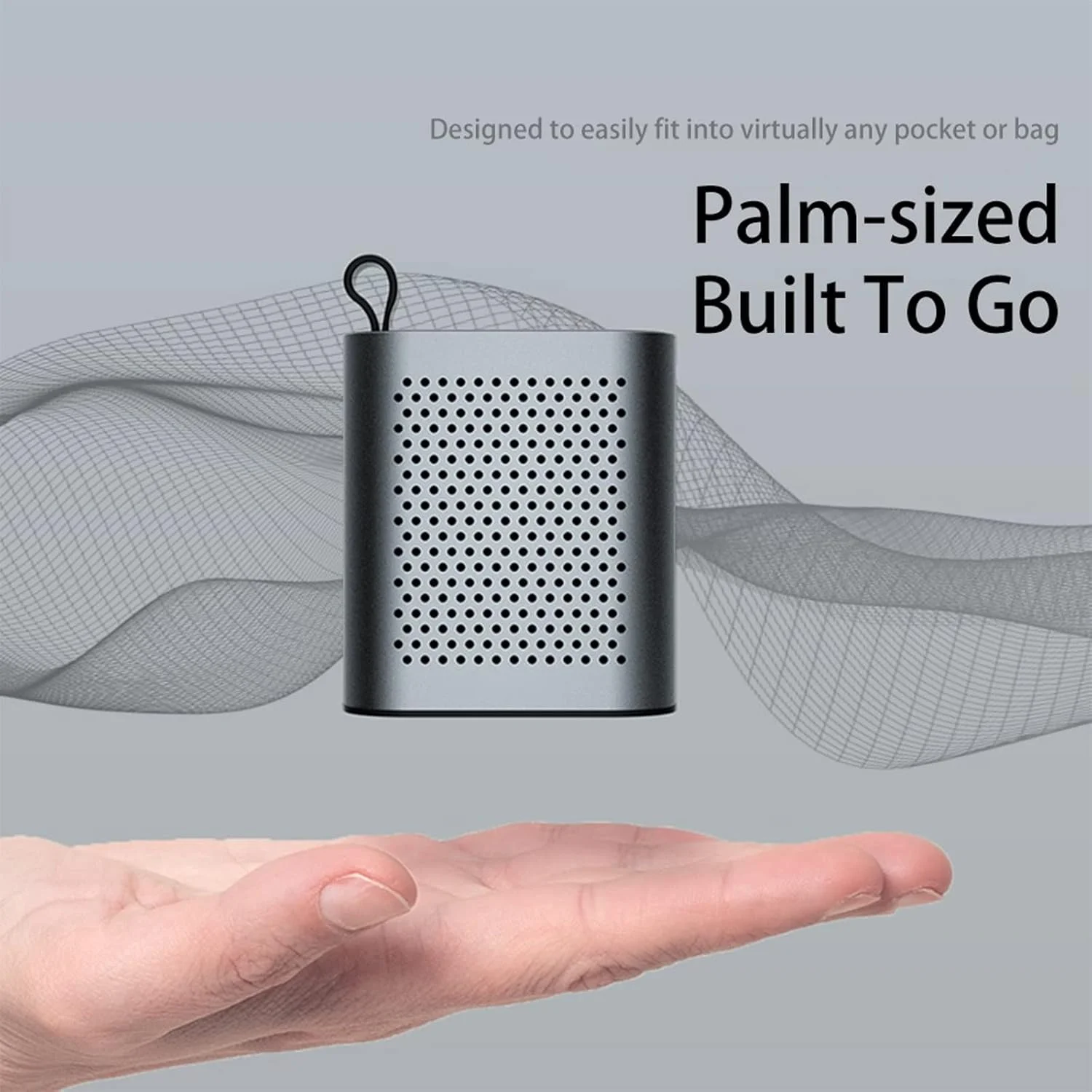 اسپیکر بلوتوث کوچک ZURBAA با میکروفون، رادیاتور باس و کیف حمل مسافرتی (رنگ: Hortelé) اسپیکر بلوتوث کوچک ZURBAA با میکروفون، رادیاتور باس و کیف حمل مسافرتی (رنگ: Hortelé)