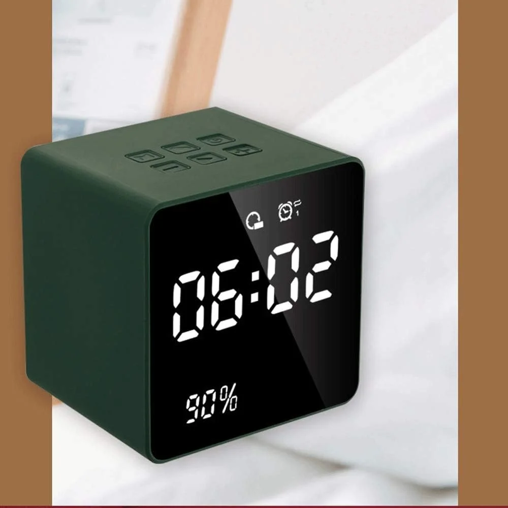 اسپیکر بلوتوثی کوچک، اسپیکرهای بلوتوثی بی سیم قابل حمل با صدای استریو بلند و باس غنی (رنگ: آبی تیره)