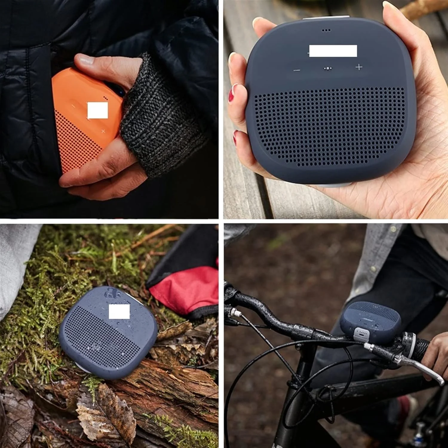 اسپیکر بلوتوثی دستگاه صدا پخش کننده ضد آب قابل حمل مینی بی سیم با میکروفون صدای بیرونی