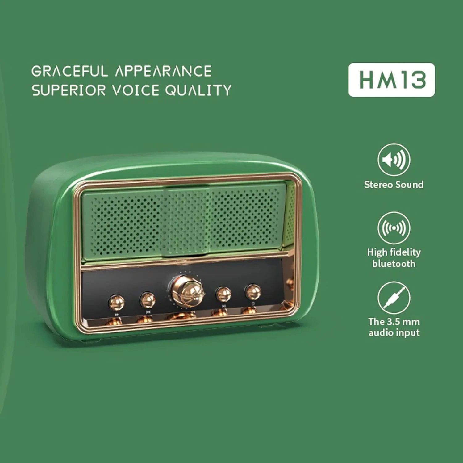 اسپیکر بلوتوثی دستگاه صدا پخش کننده موسیقی بی سیم قابل حمل رادیو FM ورزشی (رنگ: Hortel) اسپیکر بلوتوثی دستگاه صدا پخش کننده موسیقی بی سیم قابل حمل رادیو FM ورزشی (رنگ: Hortel)