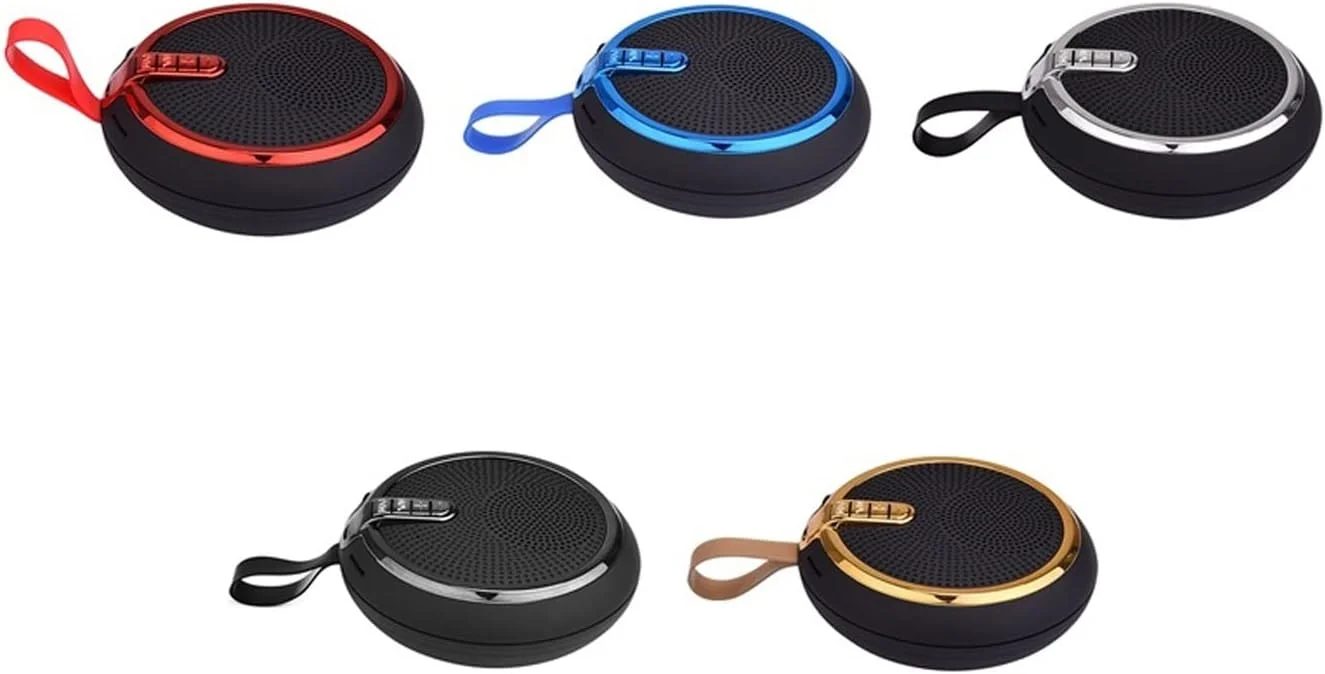 اسپیکر بلوتوثی دستگاه پخش صدا، اسپیکر بی سیم قابل حمل برای فضای باز، صدای استریو سه بعدی فراگیر، پشتیبانی از بیس قوی (رنگ: Hortel) اسپیکر بلوتوثی دستگاه پخش صدا، اسپیکر بی سیم قابل حمل برای فضای باز، صدای استریو سه بعدی فراگیر، پشتیبانی از بیس قوی (رنگ: Hortel)