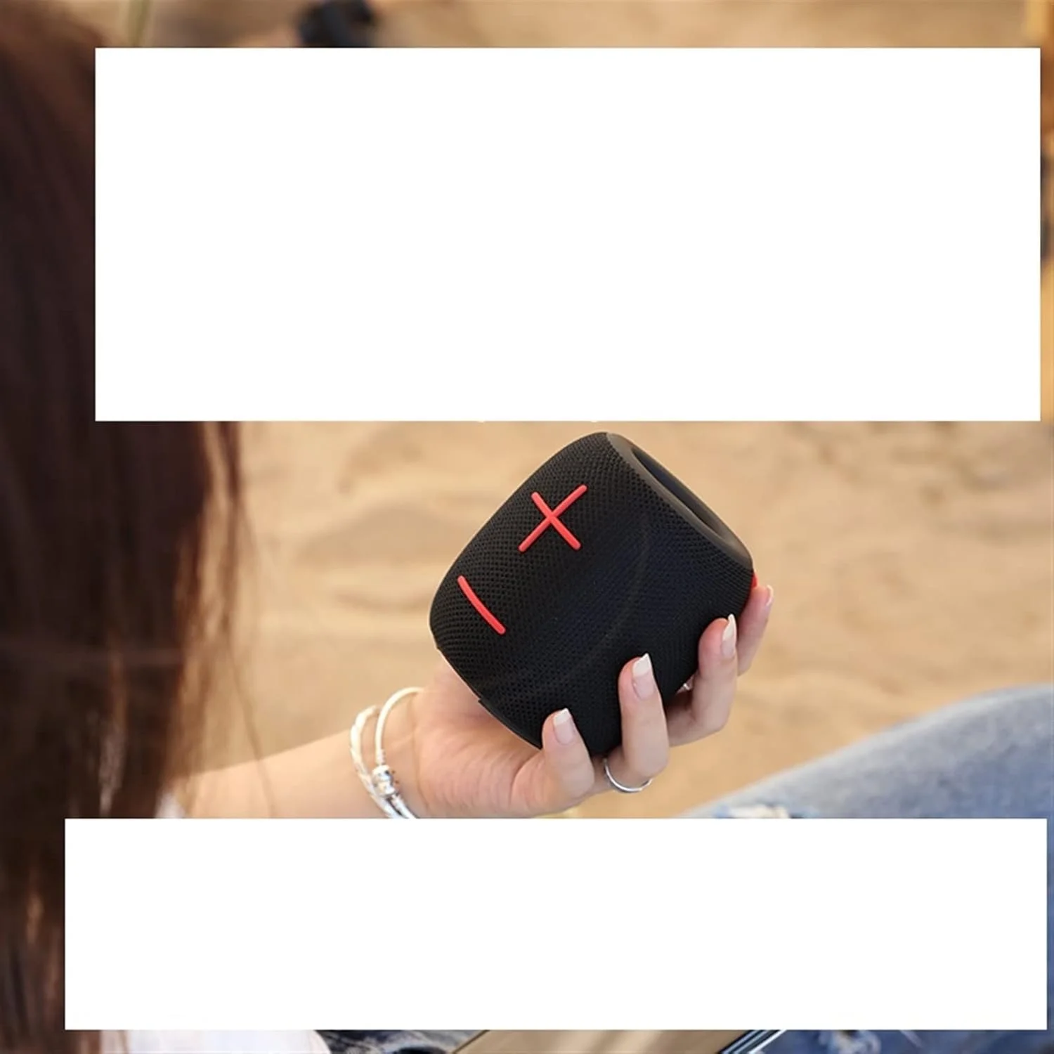 دستگاه پخش صدا ZURBAA اسپیکر بلوتوث بیسیم قابل حمل ضد آب با قابلیت پخش استریو دستگاه پخش صدا ZURBAA اسپیکر بلوتوث بیسیم قابل حمل ضد آب با قابلیت پخش استریو