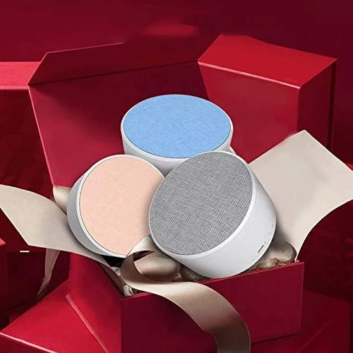 اسپیکر بلوتوثی قابل حمل ZURBAA با طراحی خلاقانه، مناسب فضای باز، مینی پارچه ای، بلوتوث 4.2، برد 10 متر (رنگ: خاکستری) اسپیکر بلوتوثی قابل حمل ZURBAA با طراحی خلاقانه، مناسب فضای باز، مینی پارچه ای، بلوتوث 4.2، برد 10 متر (رنگ: خاکستری)