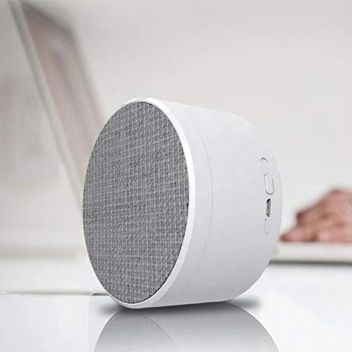 اسپیکر بلوتوثی قابل حمل ZURBAA با طراحی خلاقانه، مناسب فضای باز، مینی پارچه ای، بلوتوث 4.2، برد 10 متر (رنگ: خاکستری) اسپیکر بلوتوثی قابل حمل ZURBAA با طراحی خلاقانه، مناسب فضای باز، مینی پارچه ای، بلوتوث 4.2، برد 10 متر (رنگ: خاکستری)