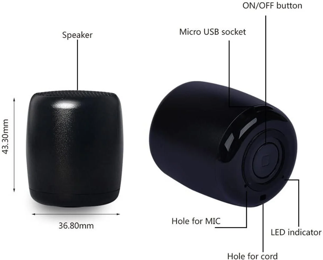 اسپیکر بلوتوثی کوچک ZURBAA، استریو برای یک جمع دوستانه عالی، اسپیکر بی سیم داخلی یا خارجی (رنگ: E) اسپیکر بلوتوثی کوچک ZURBAA، استریو برای یک جمع دوستانه عالی، اسپیکر بی سیم داخلی یا خارجی (رنگ: E)