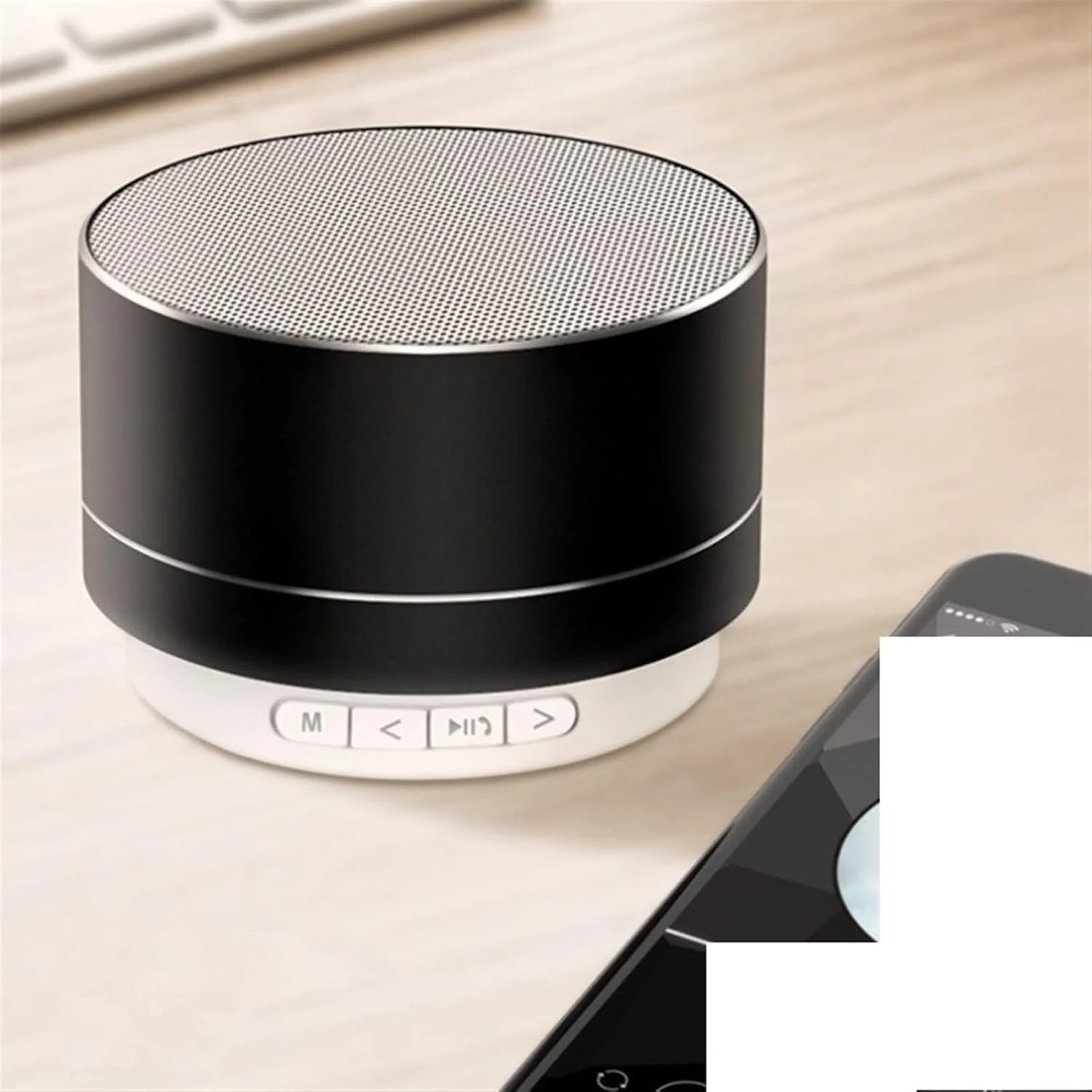 دستگاه پخش صدا بی سیم بلوتوث، بلندگوی کوچک استیل، مینی قابل حمل، کارت هدیه، بلندگوی بلوتوثی مناسب فضای باز دستگاه پخش صدا بی سیم بلوتوث، بلندگوی کوچک استیل، مینی قابل حمل، کارت هدیه، بلندگوی بلوتوثی مناسب فضای باز