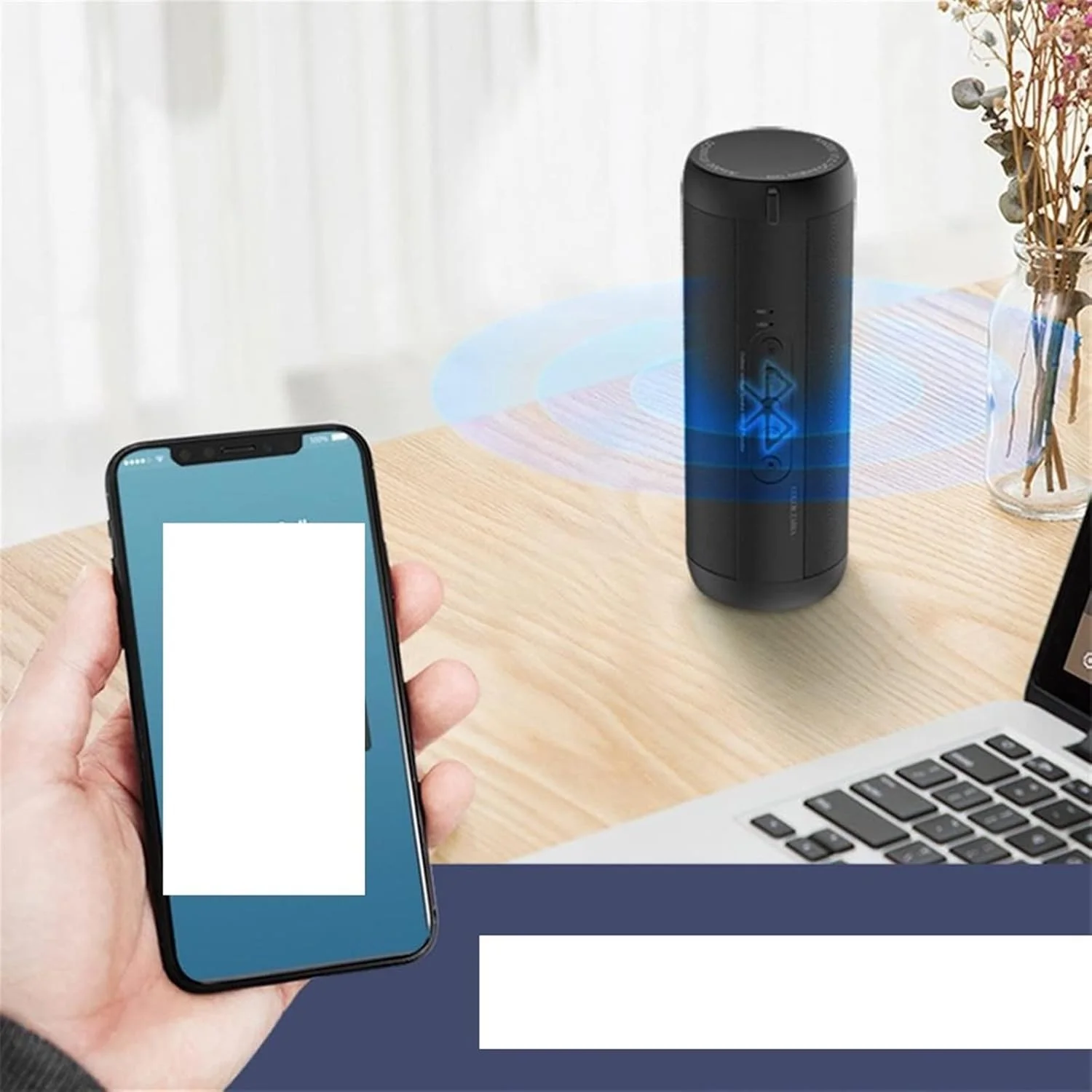 اسپیکر دستگاه پخش صدای ZURBAA ضد آب بی سیم قابل حمل بلندگو مینی جعبه ای ورزشی مناسب فضای باز اسپیکر دستگاه پخش صدای ZURBAA ضد آب بی سیم قابل حمل بلندگو مینی جعبه ای ورزشی مناسب فضای باز