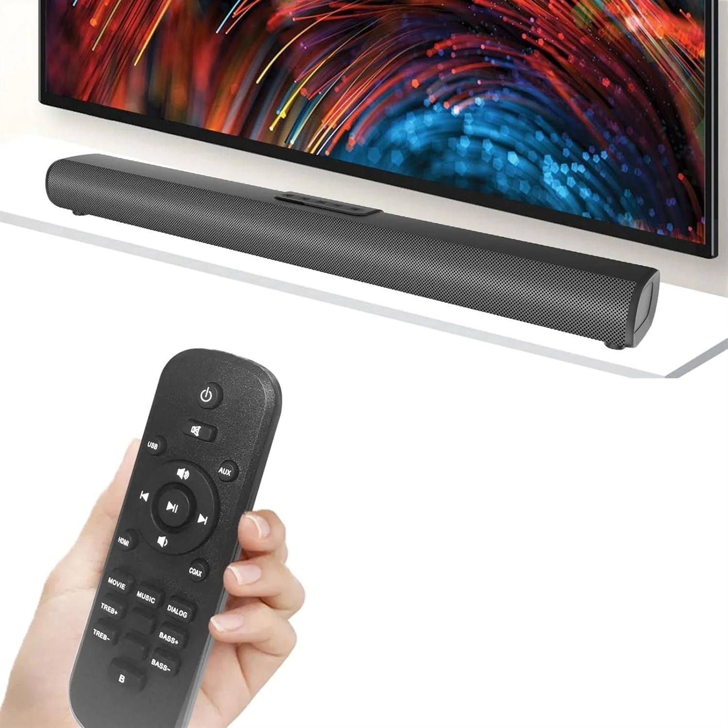 سیستم صوتی خانگی ZURBAA، اسپیکر بلوتوثی دیواری، اسپیکر کامپیوتر سیستم صوتی خانگی ZURBAA، اسپیکر بلوتوثی دیواری، اسپیکر کامپیوتر