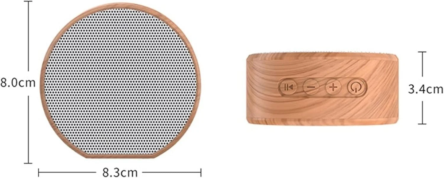اسپیکر بی سیم طرح چوب، قابل حمل، استریو مینی، مناسب برای رومیزی و ورزشی اسپیکر بی سیم طرح چوب، قابل حمل، استریو مینی، مناسب برای رومیزی و ورزشی