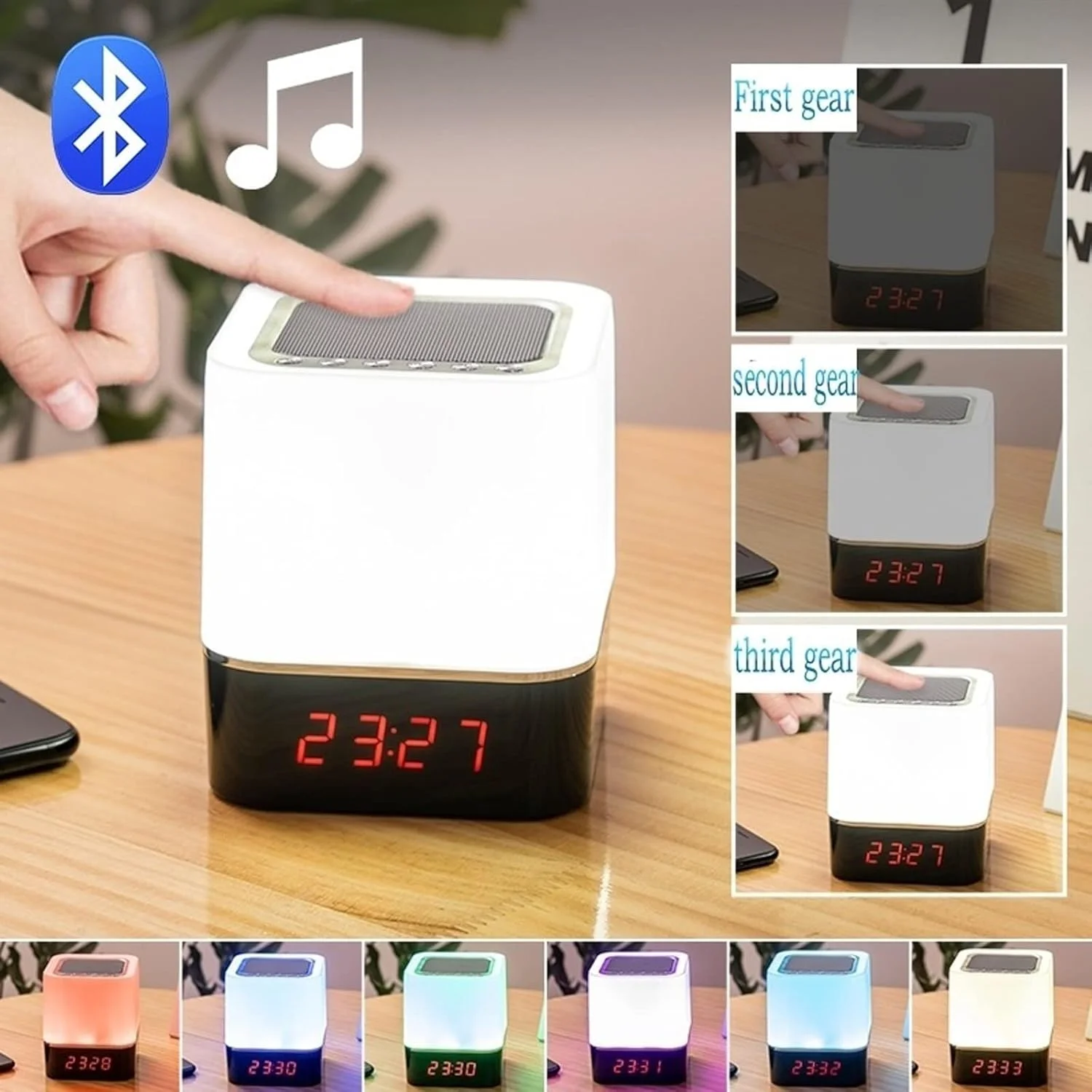 دستگاه پخش صدا ZURBAA، سایز کوچک، چند رنگ، قابل حمل، مناسب برای اسپیکر ساب ووفر رومیزی، پشتیبانی از بلوتوث، کارت TF و USB دستگاه پخش صدا ZURBAA، سایز کوچک، چند رنگ، قابل حمل، مناسب برای اسپیکر ساب ووفر رومیزی، پشتیبانی از بلوتوث، کارت TF و USB