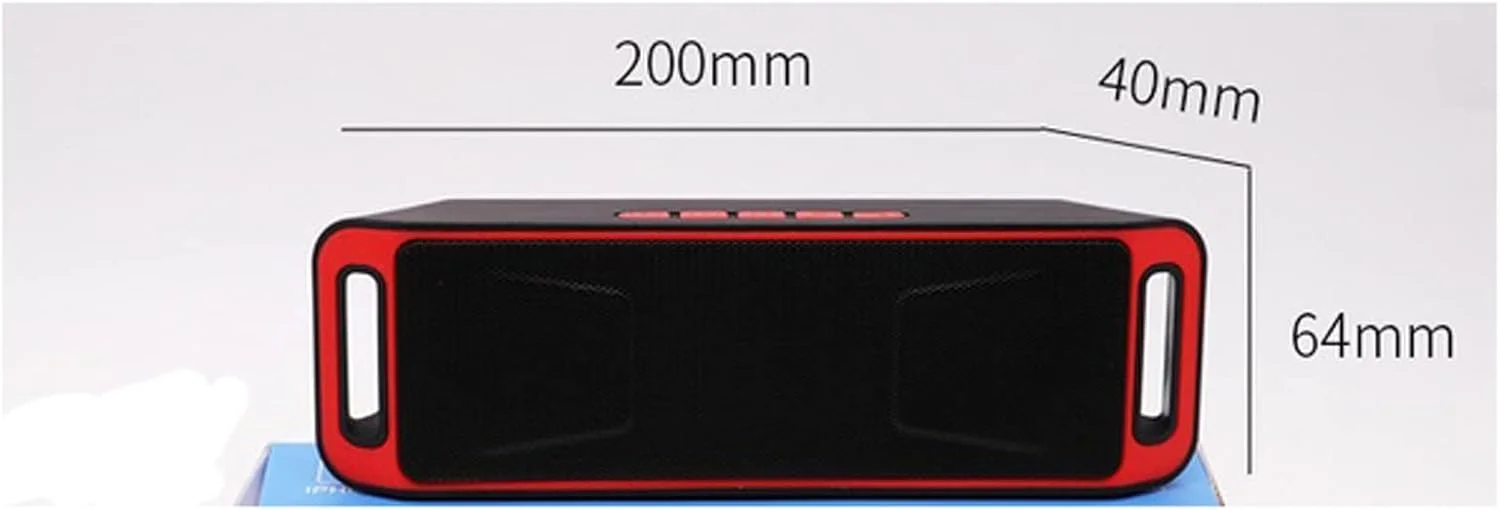 اسپیکر بلوتوثی قابل حمل ZURBAA، مینی اسپیکر بی سیم، آمپلی فایر، ساب ووفر استریو، TF، USB، میکروفون داخلی، بیس دوگانه (رنگ: Hortel) اسپیکر بلوتوثی قابل حمل ZURBAA، مینی اسپیکر بی سیم، آمپلی فایر، ساب ووفر استریو، TF، USB، میکروفون داخلی، بیس دوگانه (رنگ: Hortel)