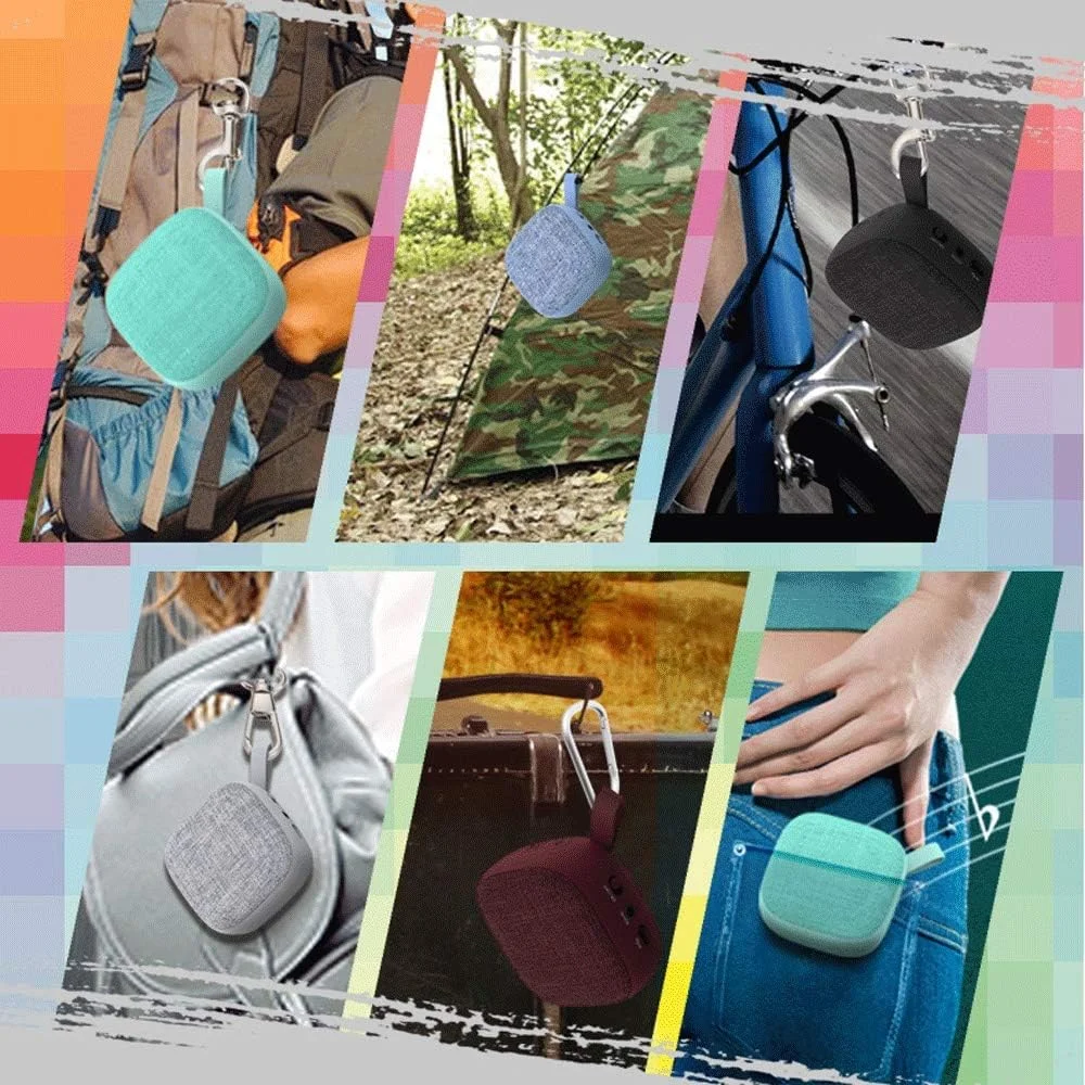 اسپیکر قابل حمل ZURBAA، سیستم صوتی هندزفری، اسپیکر بلوتوث بی سیم، اسپیکر استریو سه بعدی با صدای فراگیر (رنگ: آبی تیره) اسپیکر قابل حمل ZURBAA، سیستم صوتی هندزفری، اسپیکر بلوتوث بی سیم، اسپیکر استریو سه بعدی با صدای فراگیر (رنگ: آبی تیره)