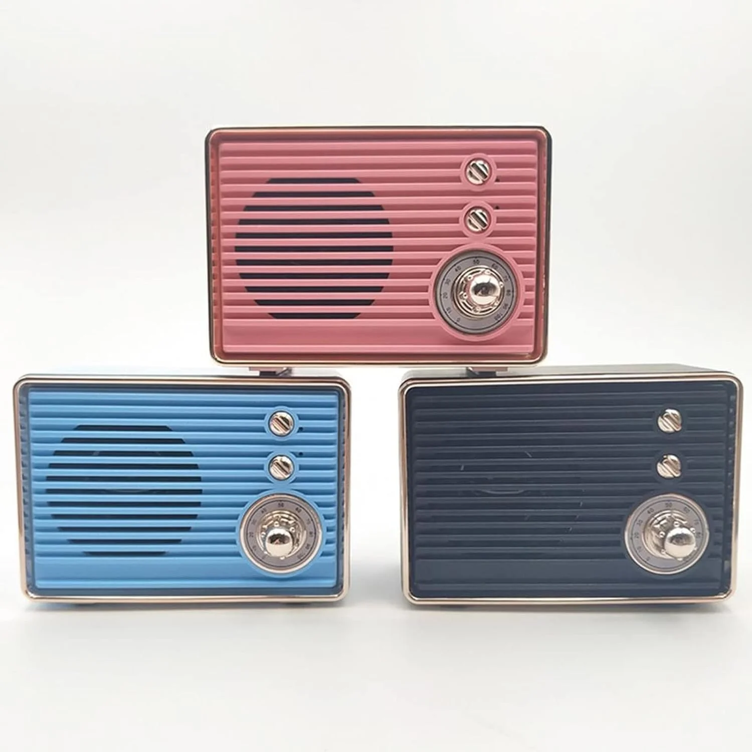 اسپیکر بلوتوثی مینی رادیو قابل حمل ZURBAA، طراحی بامزه و مناسب پخش موسیقی در سفر (رنگ: Hortel) اسپیکر بلوتوثی مینی رادیو قابل حمل ZURBAA، طراحی بامزه و مناسب پخش موسیقی در سفر (رنگ: Hortel)