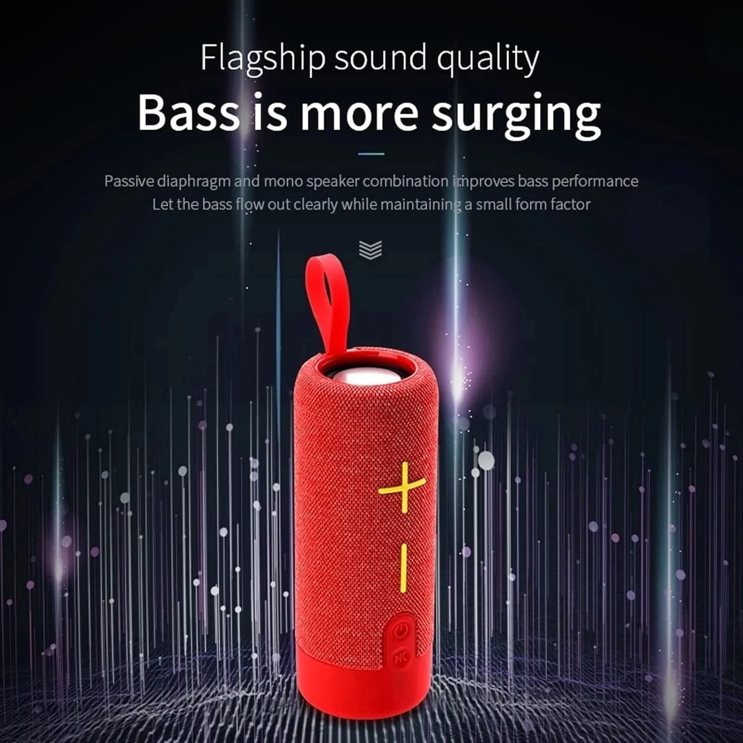 اسپیکر بی سیم قابل حمل ZURBAA، ساب ووفر، پخش کننده موسیقی قدرتمند در فضای باز، جعبه صدا، ستون بلندگو برای رادیو FM بلوتوث (رنگ: Hortel) اسپیکر بی سیم قابل حمل ZURBAA، ساب ووفر، پخش کننده موسیقی قدرتمند در فضای باز، جعبه صدا، ستون بلندگو برای رادیو FM بلوتوث (رنگ: Hortel)