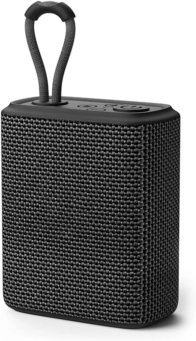 اسپیکر کوچک قابل حمل ZURBAA، ضد آب، با روکش پارچه ای، بی سیم، دارای عملکرد هندزفری و TF اسپیکر کوچک قابل حمل ZURBAA، ضد آب، با روکش پارچه ای، بی سیم، دارای عملکرد هندزفری و TF
