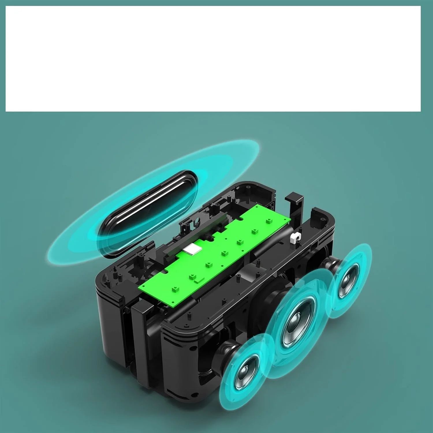 دستگاه پخش صدا ZURBAA، اسپیکر بلوتوثی بی سیم قابل حمل، ساب ووفر، پخش کننده باتری دستگاه پخش صدا ZURBAA، اسپیکر بلوتوثی بی سیم قابل حمل، ساب ووفر، پخش کننده باتری