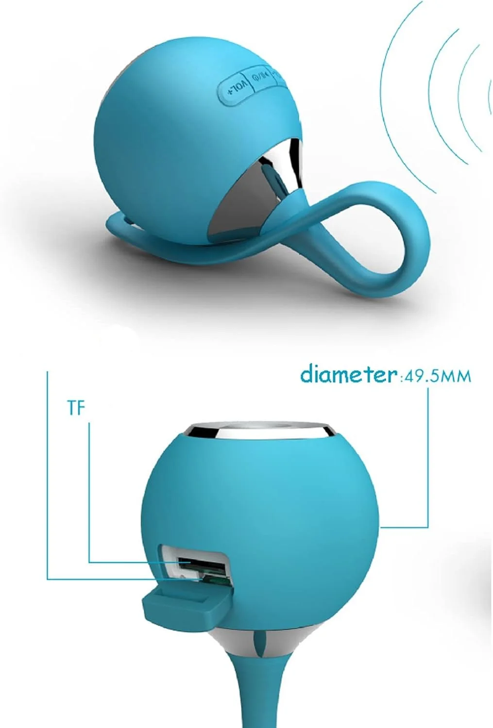 اسپیکر بلوتوثی قابل حمل کوچک ضد آب با قابلیت پخش کارت حافظه TF، استریو HiFi بی سیم مناسب فضای باز، دوچرخه، موتور سیکلت و پخش کننده MP3 (رنگ: صورتی) اسپیکر بلوتوثی قابل حمل کوچک ضد آب با قابلیت پخش کارت حافظه TF، استریو HiFi بی سیم مناسب فضای باز، دوچرخه، موتور سیکلت و پخش کننده MP3 (رنگ: صورتی)