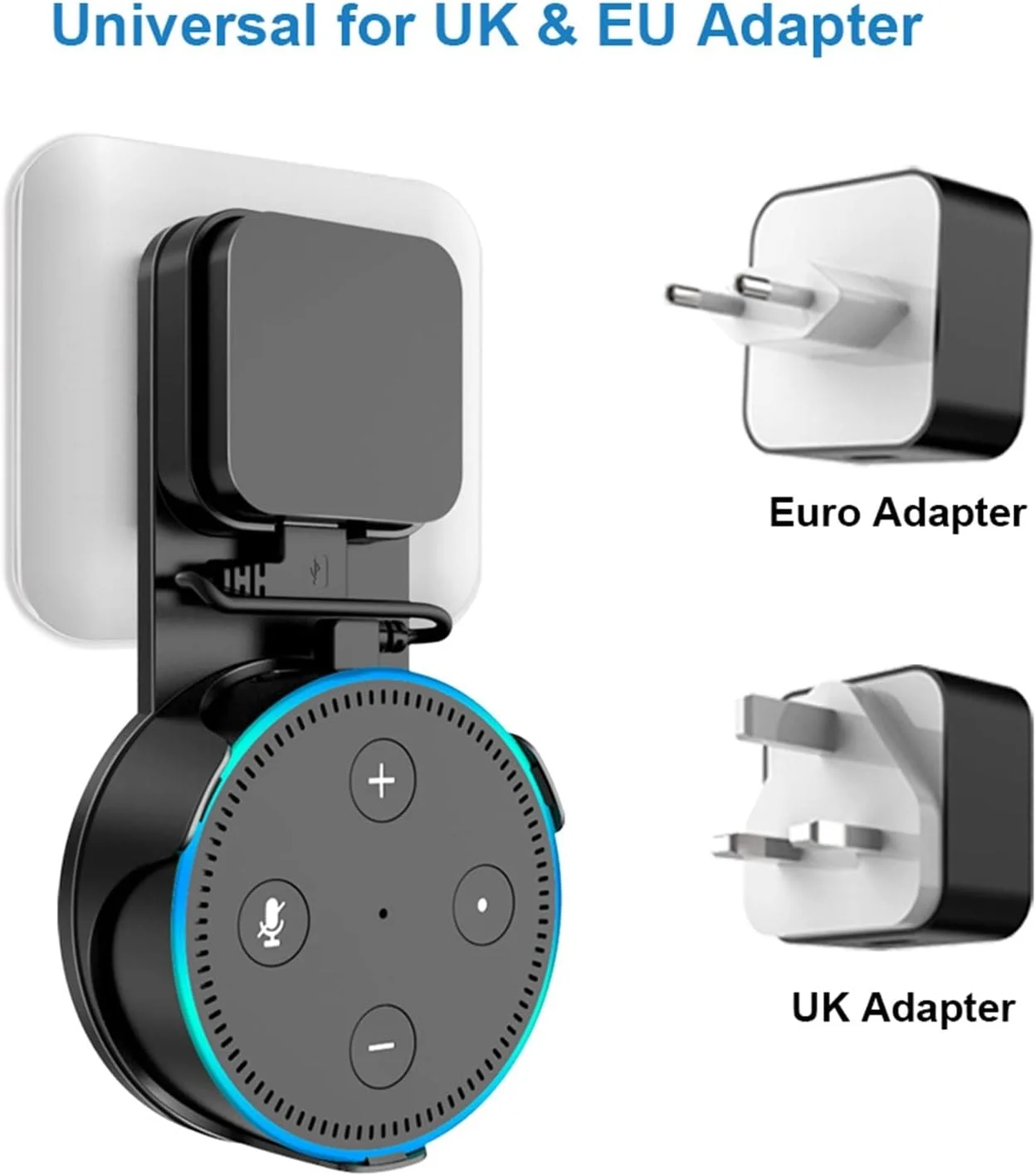 پایه دیواری پریز برق بلندگو زوربا با سیم جمع کن، براکت محافظ، آویز گیره، پایه ساب ووفر بلندگوی هوشمند (رنگ: سفید) پایه دیواری پریز برق بلندگو زوربا با سیم جمع کن، براکت محافظ، آویز گیره، پایه ساب ووفر بلندگوی هوشمند (رنگ: سفید)