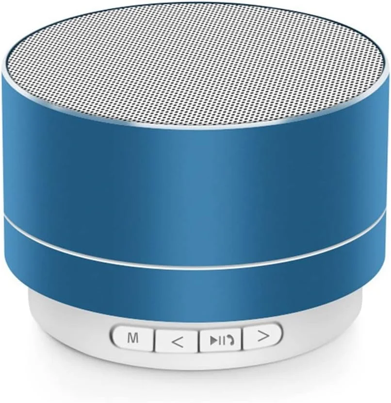 اسپیکر بلوتوثی مینی ZURBAA با صدای فوق العاده و استریو، ساب ووفر قابل حمل با نور LED (رنگ: Hortel) اسپیکر بلوتوثی مینی ZURBAA با صدای فوق العاده و استریو، ساب ووفر قابل حمل با نور LED (رنگ: Hortel)