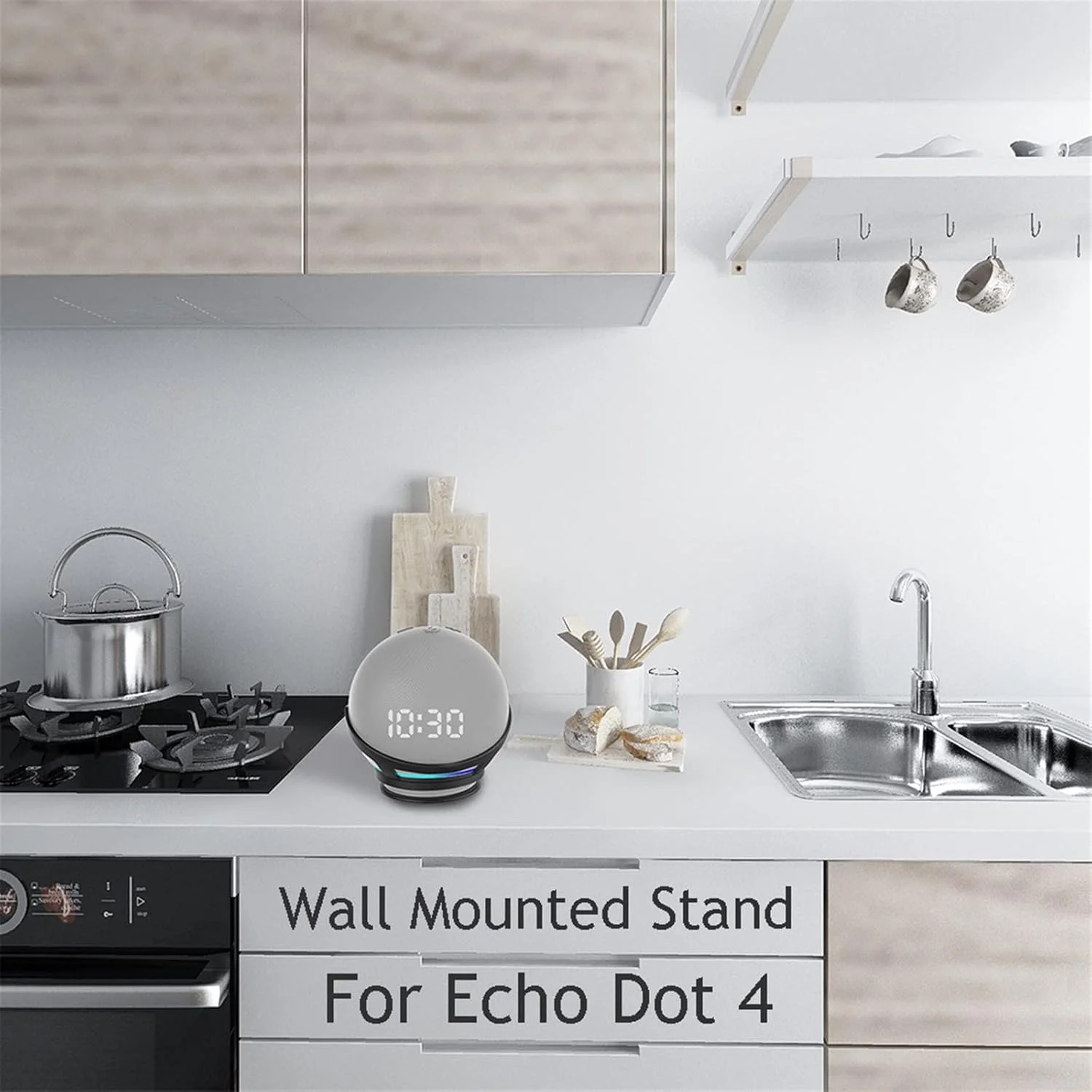 پایه نگهدارنده دیواری بلندگو زوربا، براکت بادوام و صرفه جویی در فضا (اندازه: 1 عدد برای اکو دات 4، رنگ: Hortel) پایه نگهدارنده دیواری بلندگو زوربا، براکت بادوام و صرفه جویی در فضا (اندازه: 1 عدد برای اکو دات 4، رنگ: Hortel)