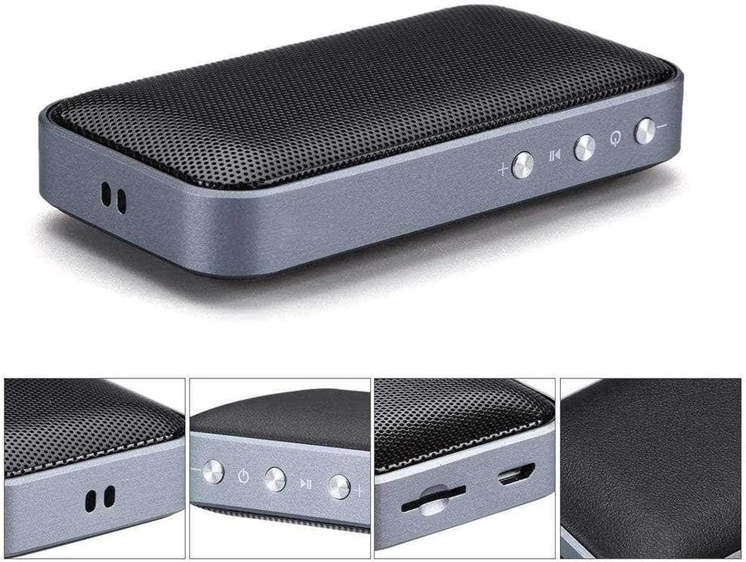 اسپیکر بلوتوثی مینی قابل حمل ZURBAA، فوق العاده نازک، با صدای بلند، پشتیبانی از USB قابل شارژ (رنگ: Hortel) اسپیکر بلوتوثی مینی قابل حمل ZURBAA، فوق العاده نازک، با صدای بلند، پشتیبانی از USB قابل شارژ (رنگ: Hortel)