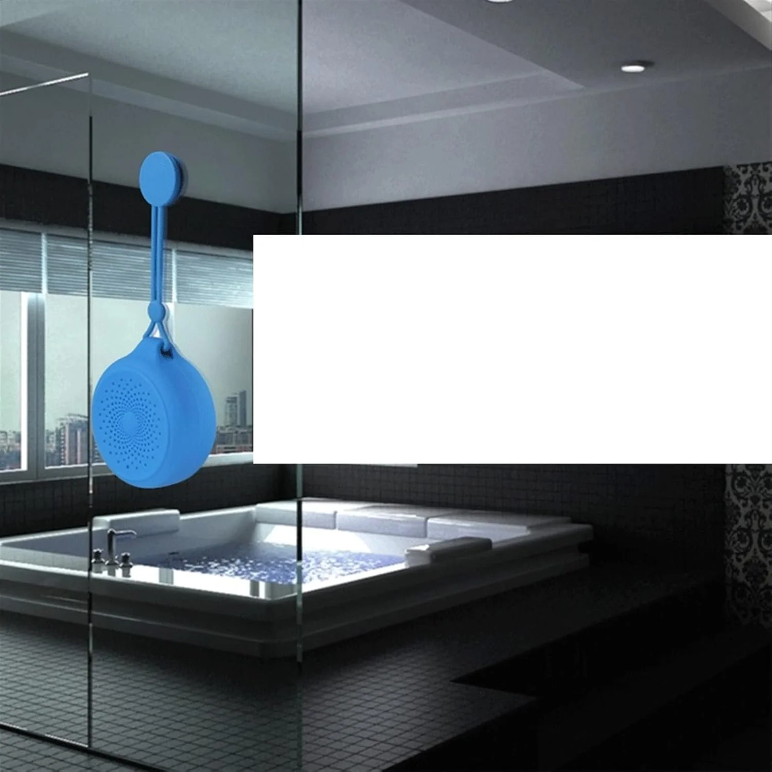 اسپیکر بلوتوث ضد آب بی سیم ZURBAA با قابلیت اتصال به سطوح برای حمام و ورزش اسپیکر بلوتوث ضد آب بی سیم ZURBAA با قابلیت اتصال به سطوح برای حمام و ورزش