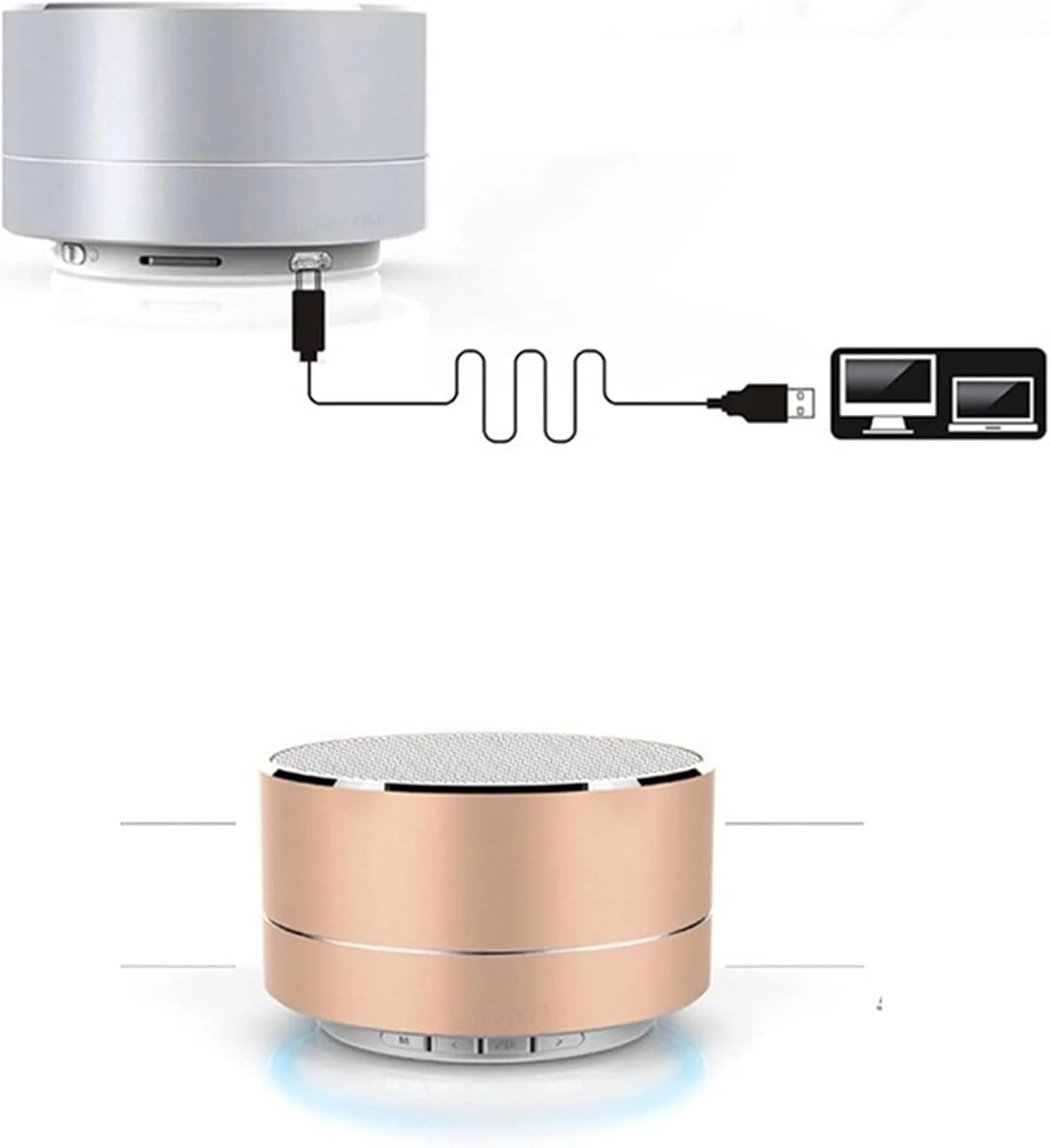 اسپیکر ساب ووفر کوچک دستگاه صدا جعبه صدای موسیقی قابل حمل اسپیکر بلوتوث بی سیم با پشتیبانی از کارت اسپیکر ساب ووفر کوچک دستگاه صدا جعبه صدای موسیقی قابل حمل اسپیکر بلوتوث بی سیم با پشتیبانی از کارت
