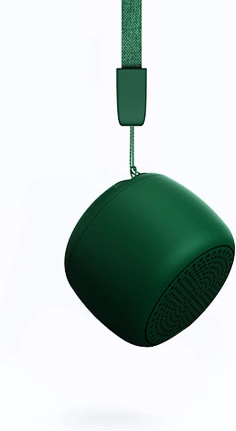 اسپیکر بلوتوثی کوچک ZURBAA ضد آب با بند آویز، اسپیکر بی سیم قابل حمل، هدیه خلاقانه (رنگ: آبی تیره) اسپیکر بلوتوثی کوچک ZURBAA ضد آب با بند آویز، اسپیکر بی سیم قابل حمل، هدیه خلاقانه (رنگ: آبی تیره)