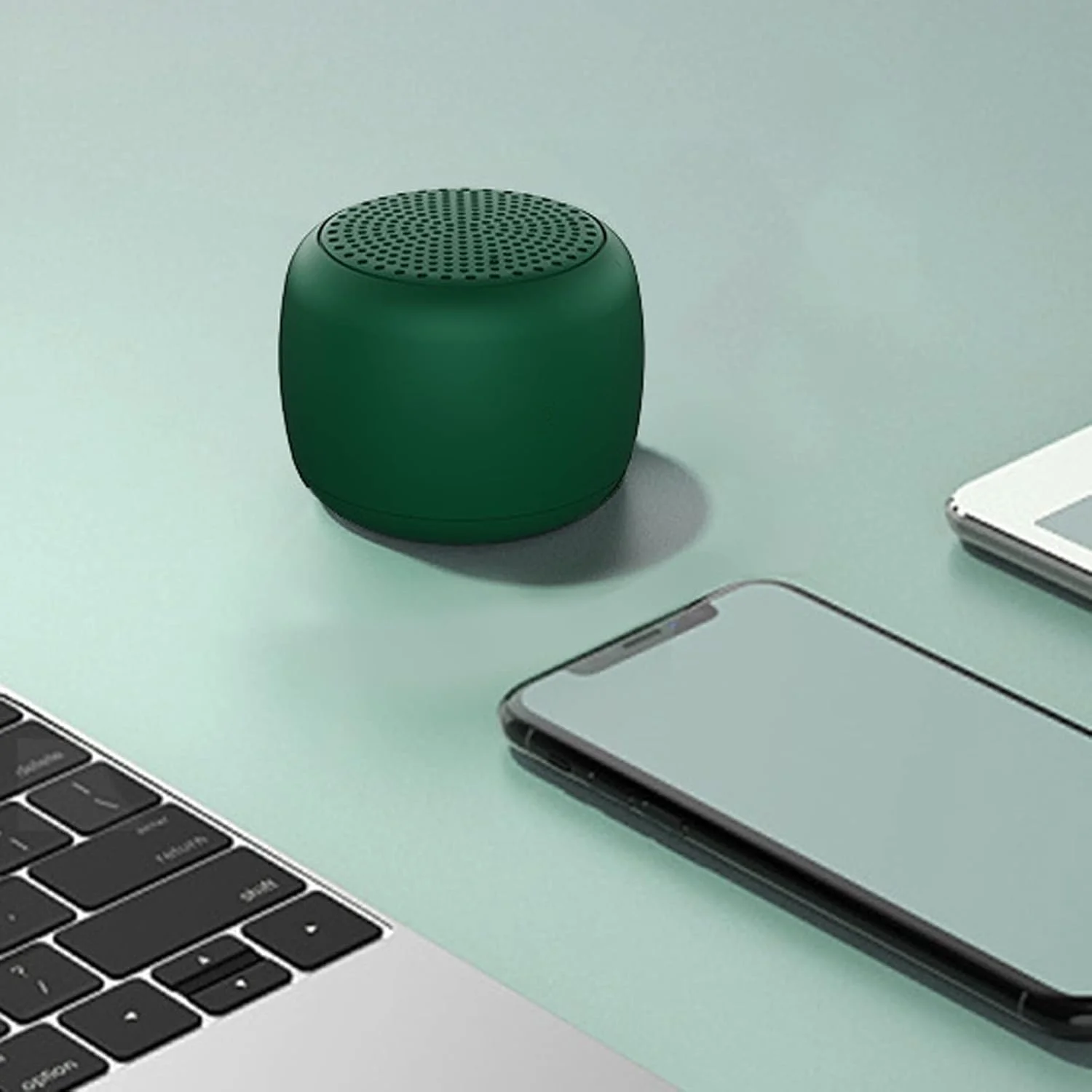 اسپیکر بلوتوثی کوچک ZURBAA ضد آب با بند آویز، اسپیکر بی سیم قابل حمل، هدیه خلاقانه (رنگ: آبی تیره) اسپیکر بلوتوثی کوچک ZURBAA ضد آب با بند آویز، اسپیکر بی سیم قابل حمل، هدیه خلاقانه (رنگ: آبی تیره)