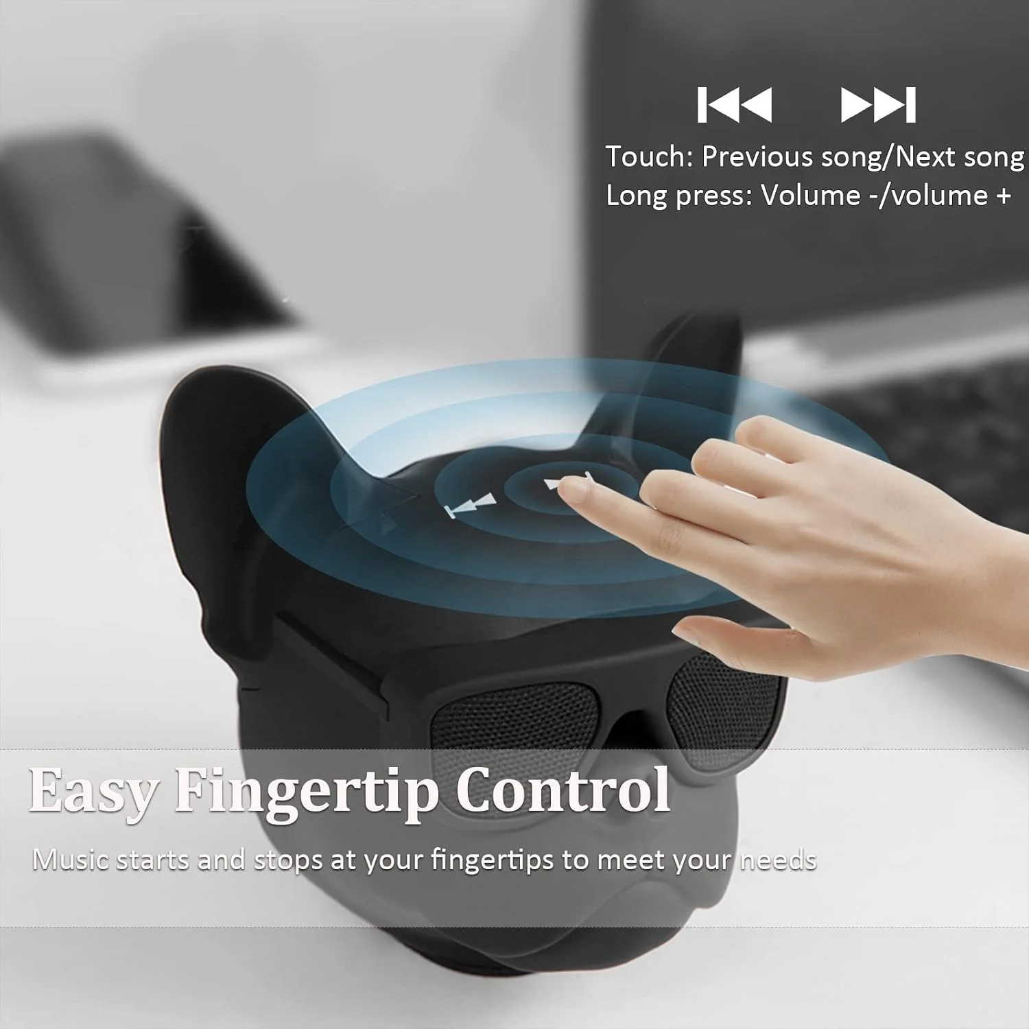 اسپیکر بلوتوث قابل حمل، اسپیکر بولداگ بلوتوثی، پخش کننده موسیقی استریو 10 واتی، عملکرد رادیو، اسپیکر بولداگ فرانسوی برای تلفن، کامپیوتر، تبلت اسپیکر بلوتوث قابل حمل، اسپیکر بولداگ بلوتوثی، پخش کننده موسیقی استریو 10 واتی، عملکرد رادیو، اسپیکر بولداگ فرانسوی برای تلفن، کامپیوتر، تبلت