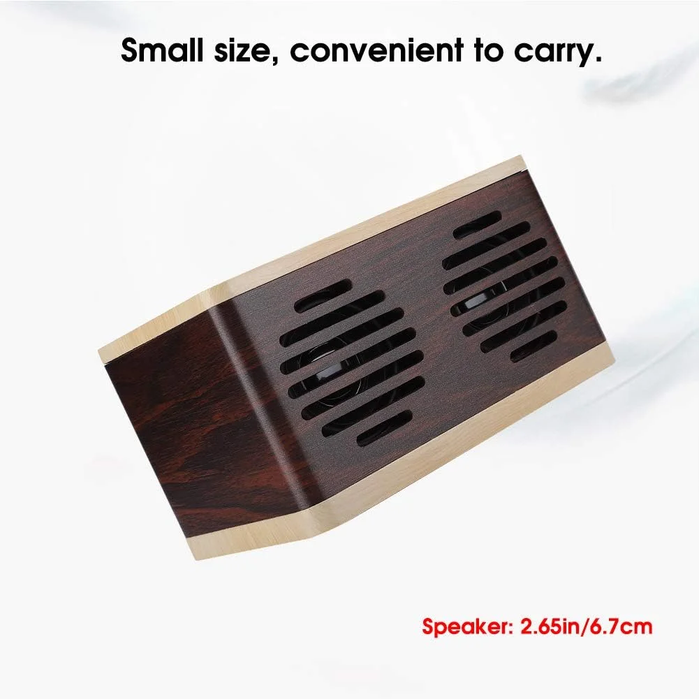 اسپیکر XUMIUZIY، ظاهر شیک و باکیفیت، ظرفیت باتری 3000 میلی آمپر ساعت، ساب ووفر قابل حمل با طرح چوب مدل D7 به همراه کابل شارژ اسپیکر XUMIUZIY، ظاهر شیک و باکیفیت، ظرفیت باتری 3000 میلی آمپر ساعت، ساب ووفر قابل حمل با طرح چوب مدل D7 به همراه کابل شارژ