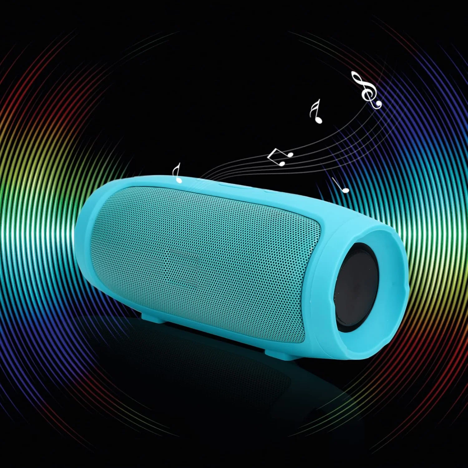 اسپیکر، اسپیکرهای استریو HIFI قابل حمل، بلندگوی چند رسانه ای با دو بلندگو، پشتیبانی از پخش دیسک U، پشتیبانی از تماس صوتی (سبز روشن)