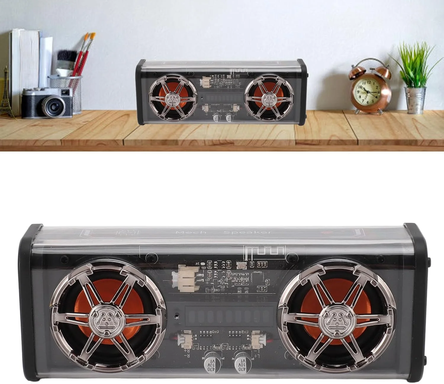 اسپیکر بلوتوث قابل حمل XUMIUZIY، اسپیکر بی سیم شفاف با نورهای رنگارنگ، ساب ووفر بلوتوث با بلندگوهای دوتایی، صدای استریو بلند، بیس غنی، برای خانه، مهمانی، مسافرت (مشکی) اسپیکر بلوتوث قابل حمل XUMIUZIY، اسپیکر بی سیم شفاف با نورهای رنگارنگ، ساب ووفر بلوتوث با بلندگوهای دوتایی، صدای استریو بلند، بیس غنی، برای خانه، مهمانی، مسافرت (مشکی)