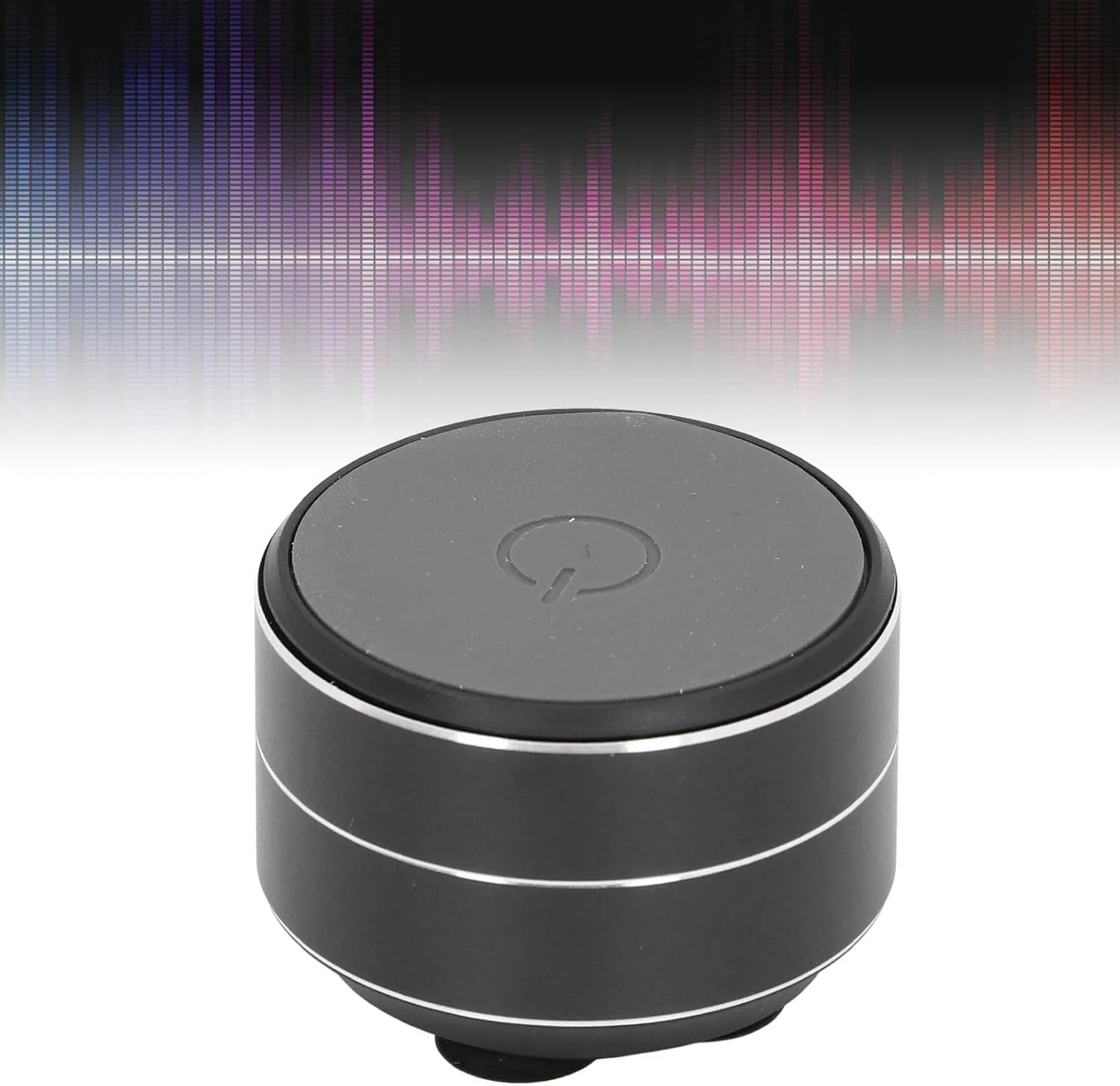 اسپیکر بلوتوثی قابل حمل 5.3، اسپیکر صدای استریو بدون سیم با مکنده، اسپیکر دوش 3 وات 4 اهم 27 میلی متری، مناسب برای مهمانی خانگی ساحل در فضای باز، برای تولد کریسمس (مشکی)
