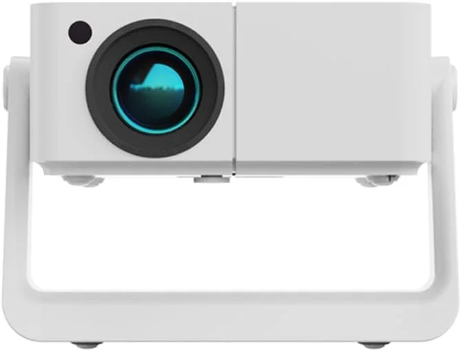 پروژکتور با پشتیبانی از کیفیت 1080P و روشنایی 500 انسی، دارای وای فای و بلوتوث 5.2، فوکوس/کیستون الکتریکی، پایه 360 درجه، پروژکتور کوچک قابل حمل مناسب فیلم در فضای باز برای HDMI/USB/تلفن/AV/کامپیوتر (سفید) پروژکتور با پشتیبانی از کیفیت 1080P و روشنایی 500 انسی، دارای وای فای و بلوتوث 5.2، فوکوس/کیستون الکتریکی، پایه 360 درجه، پروژکتور کوچک قابل حمل مناسب فیلم در فضای باز برای HDMI/USB/تلفن/AV/کامپیوتر (سفید)