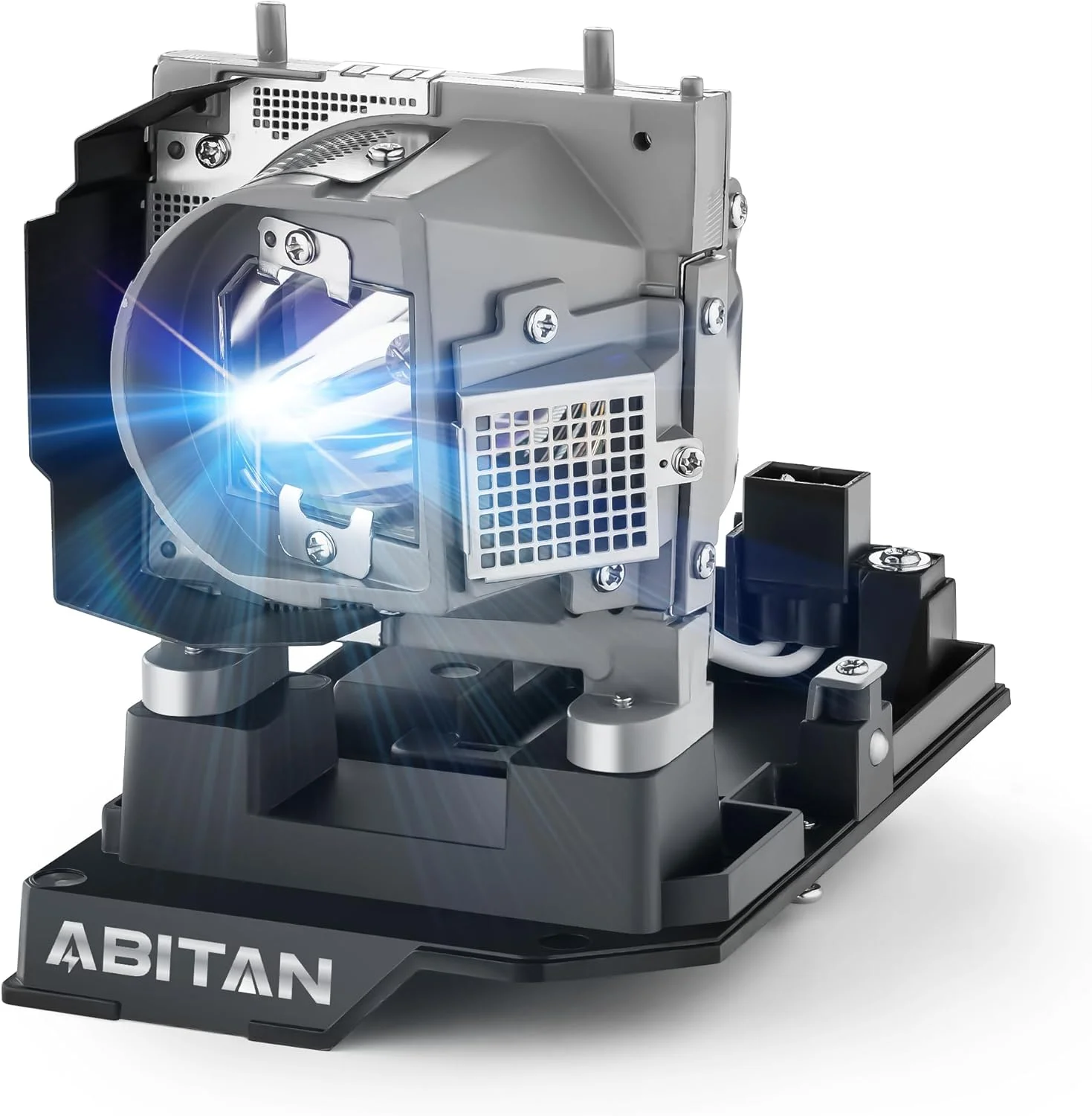 لامپ پروژکتور جایگزین ABITAN 20-01501-20 برای پروژکتورهای Smart Board UF75 Unifi 75 480i5 880i5 885i5 SLR40Wi Unifi 75w به همراه محفظه.