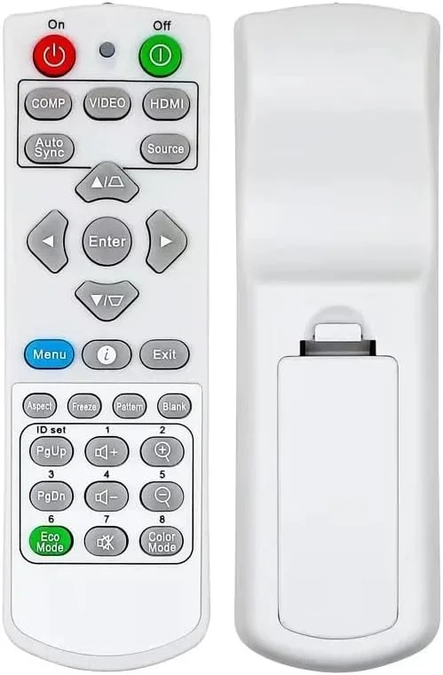 کنترل از راه دور پروژکتور AE-PRO برای ViewSonic مدل‌های PA500S PA503S PA503SP PA503W PA503X PA503XP PG700WU PS5s00X PS5s01W (دارای لوگو)